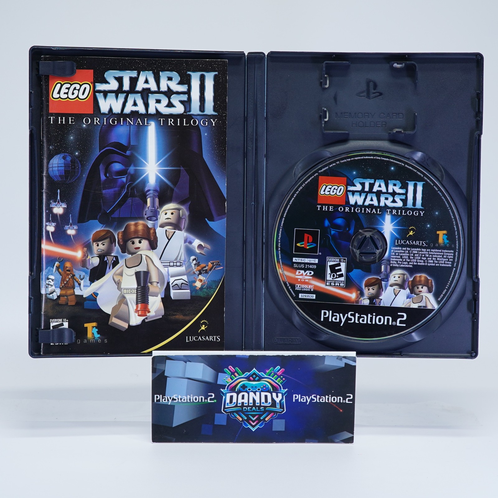 LEGO Star Wars 2 II Original Trilogy PS2 Black Label – CIB W/ Manual – PlayStati