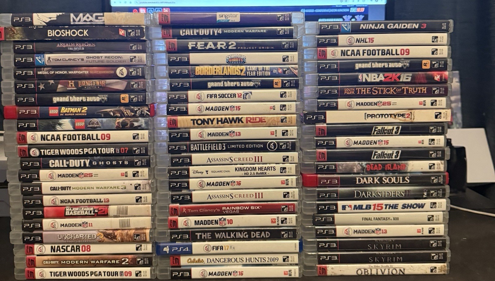 Lot Of 62 ~ Sony PlayStation Ps3 Classic & Popular Games 🚨 Untested