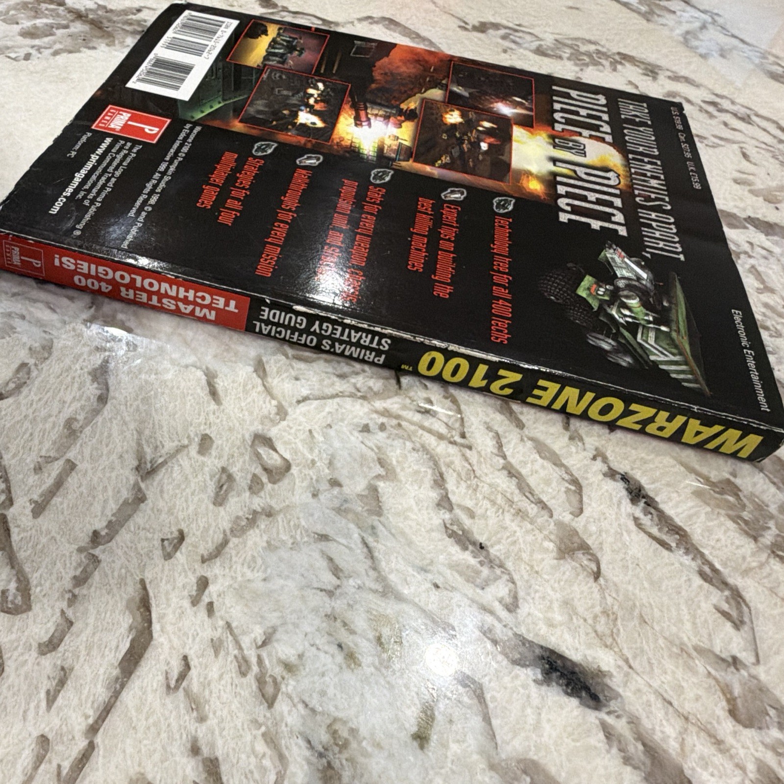 Warzone 2100 Official Strategy Guide Prima Games Video Game Strategy Guide Maps
