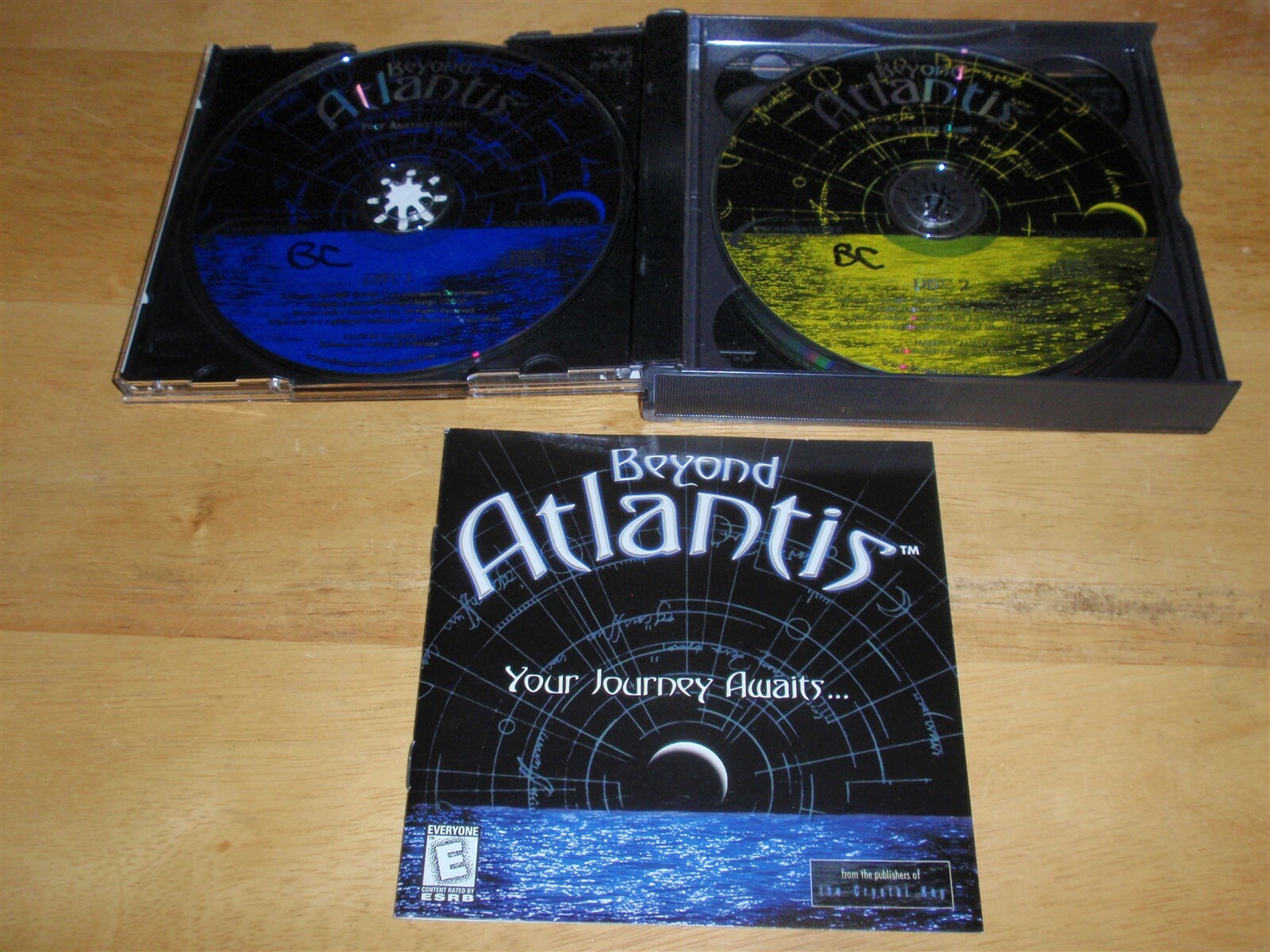Beyond Atlantis PC CD-ROM 4-disc DreamCatcher Cryo 2000 game for Windows 95/98