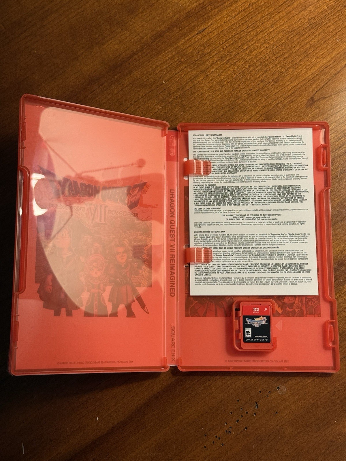 Dragon Quest 7 VII Reimagined (Nintendo Switch 2, 2026) Complete CIB GKC