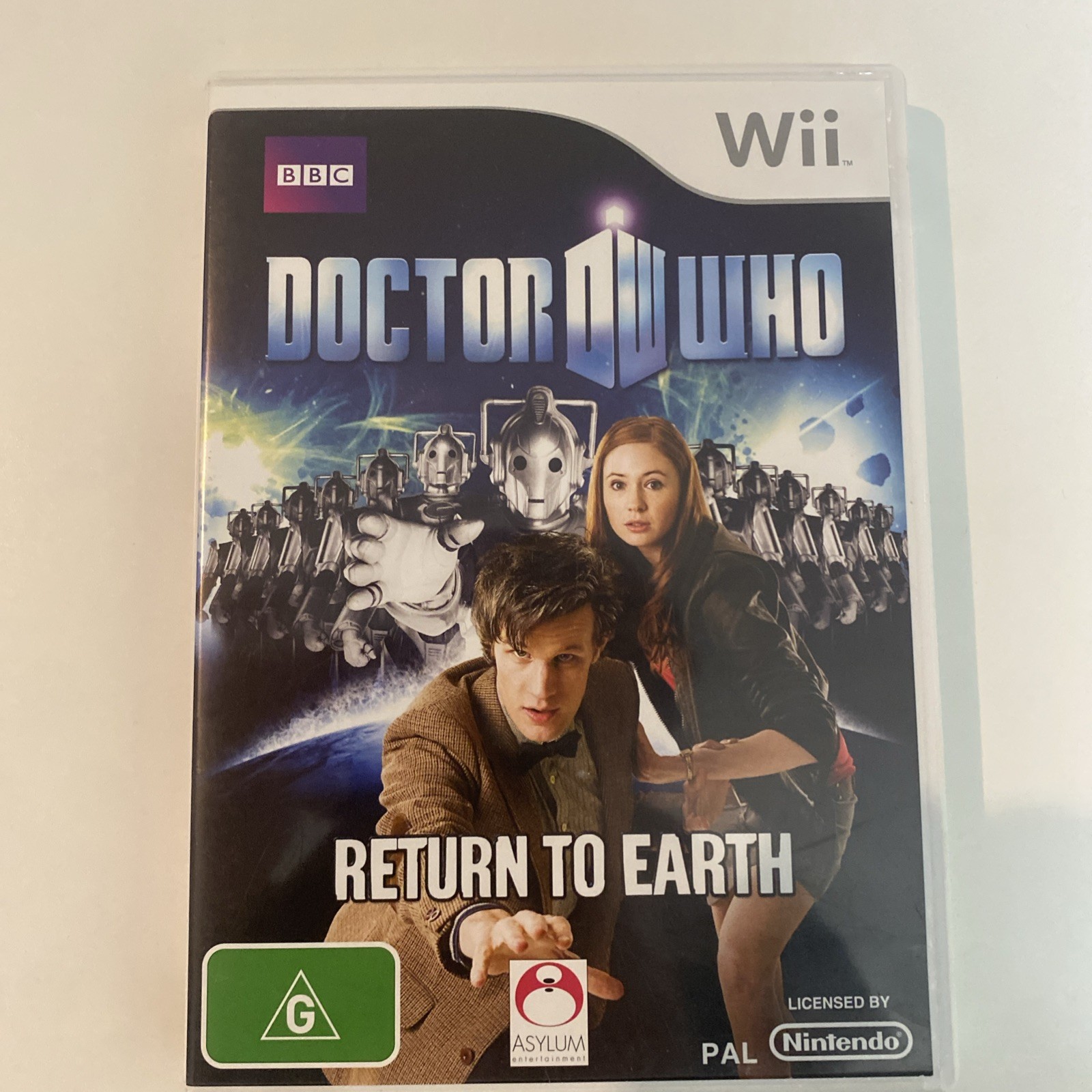 DOCTOR WHO RETURN TO EARTH (NINTENDO WII GAME, G)