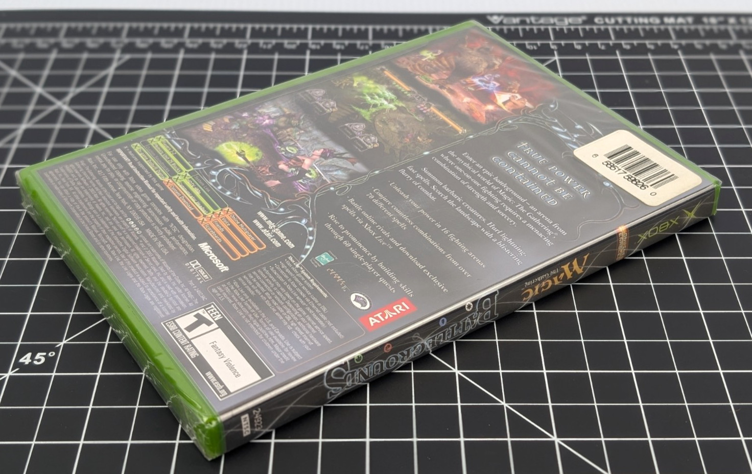 Magic: The Gathering MTG Battlegrounds Microsoft Xbox, 2003 New Factory Sealed