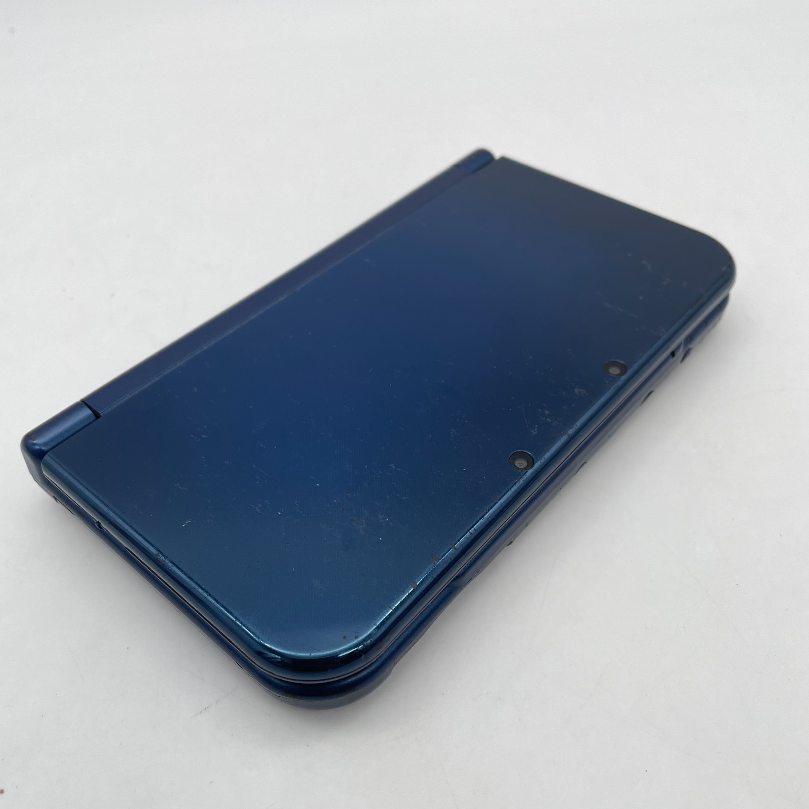 New Nintendo 3DS XL LL Metallic Blue Console Stylus Tested Japanese