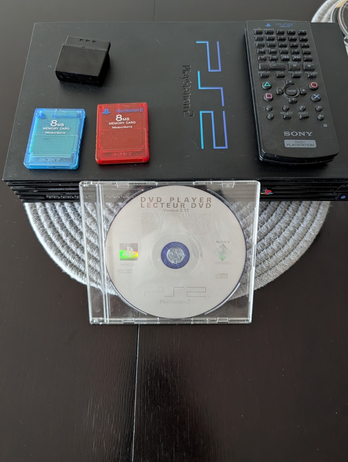 PLAYSTATION 2 PS2 FAT FOR REPAIR | REMOTE | MEMORY CARDS | CONTROLLERS