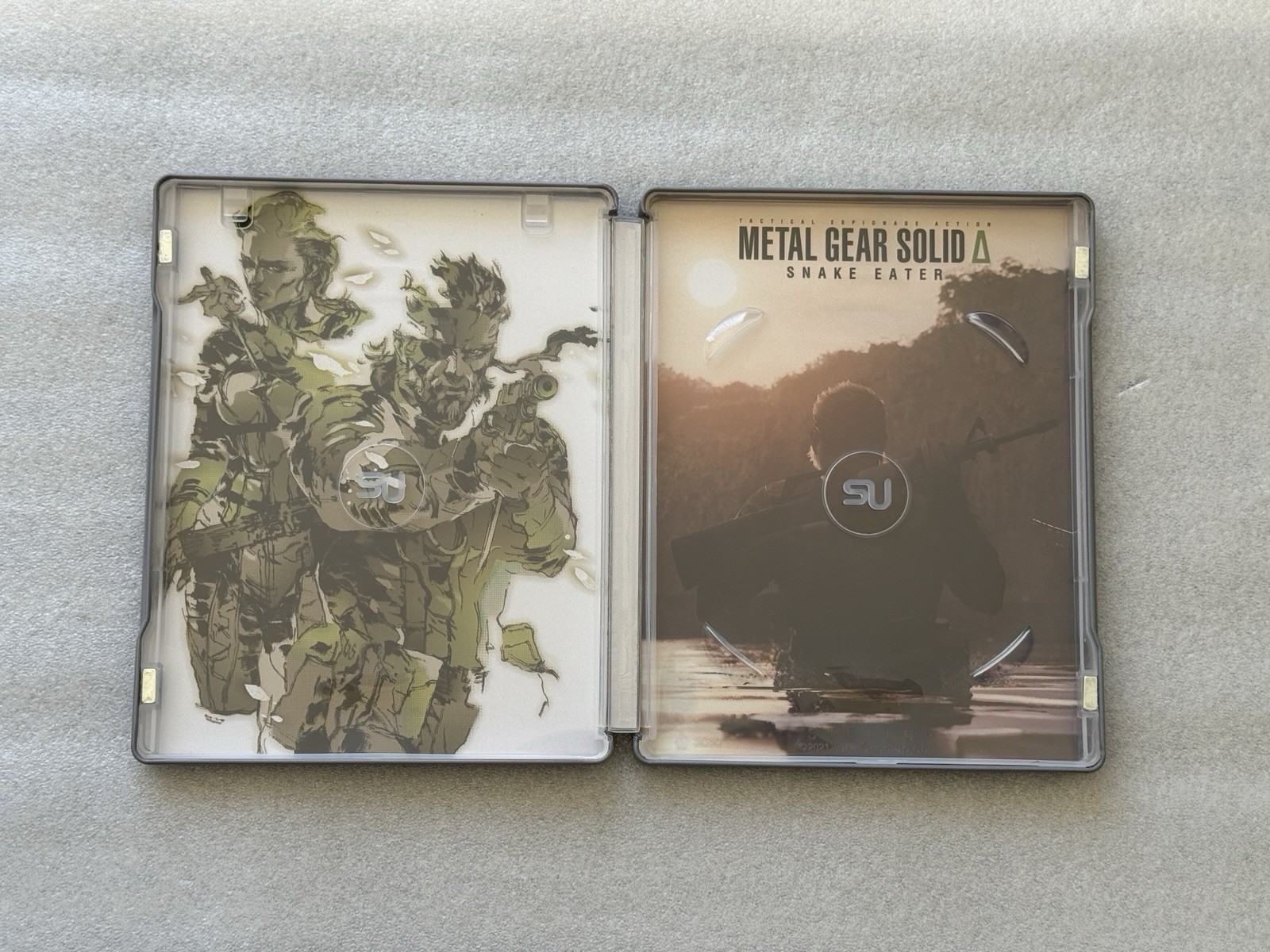 Metal Gear Solid Delta Snake Eater Custom made Steelbook/SteelUp Case PS5/Xbox