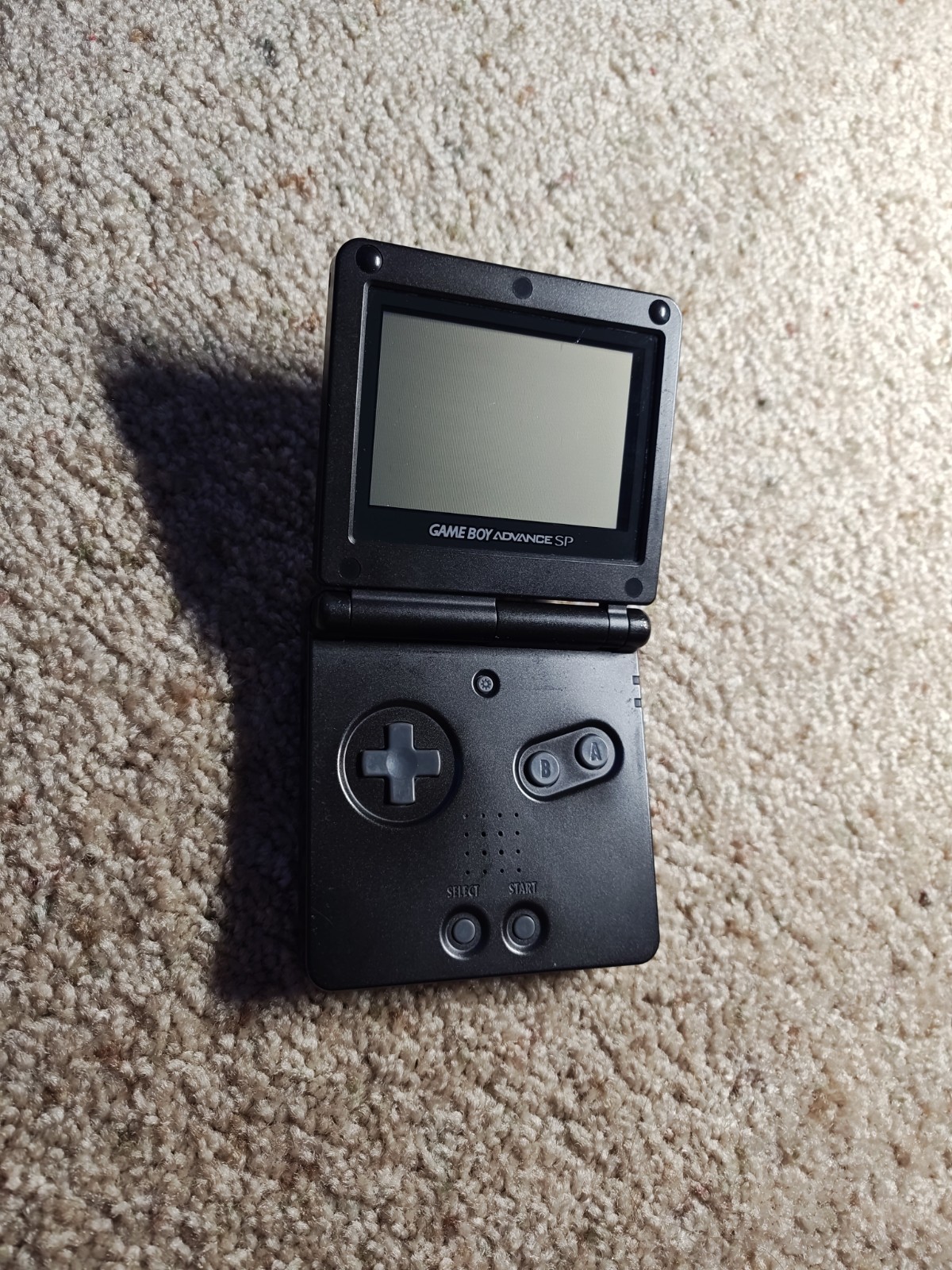 Nintendo Game Boy Advance SP Handheld System – Black GBA