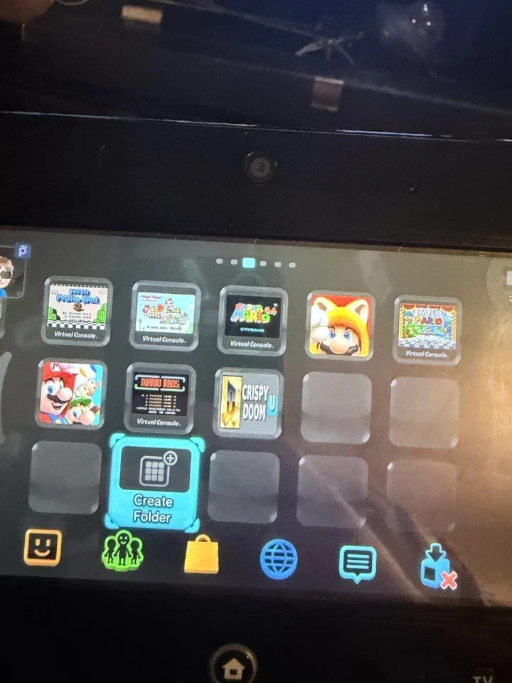 Nintendo Wii U Black Console Bundle (32GB + 1TB)