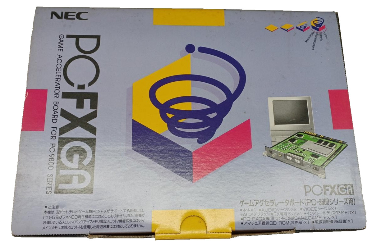 NEC PC-FXGA Game Accelerator Expansion Board PC-9800 C-Bus Japan 1995