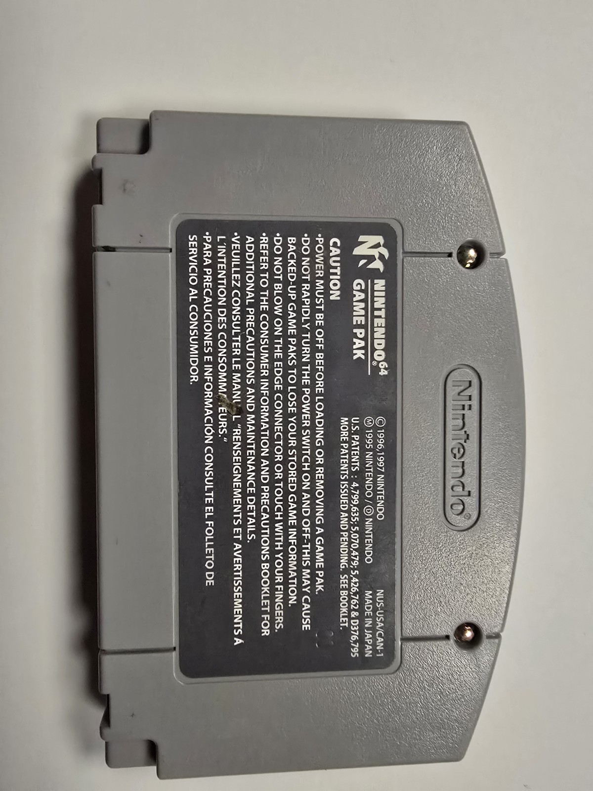 Dr. Mario 64 (Nintendo 64, 2001) Cartidge Only
