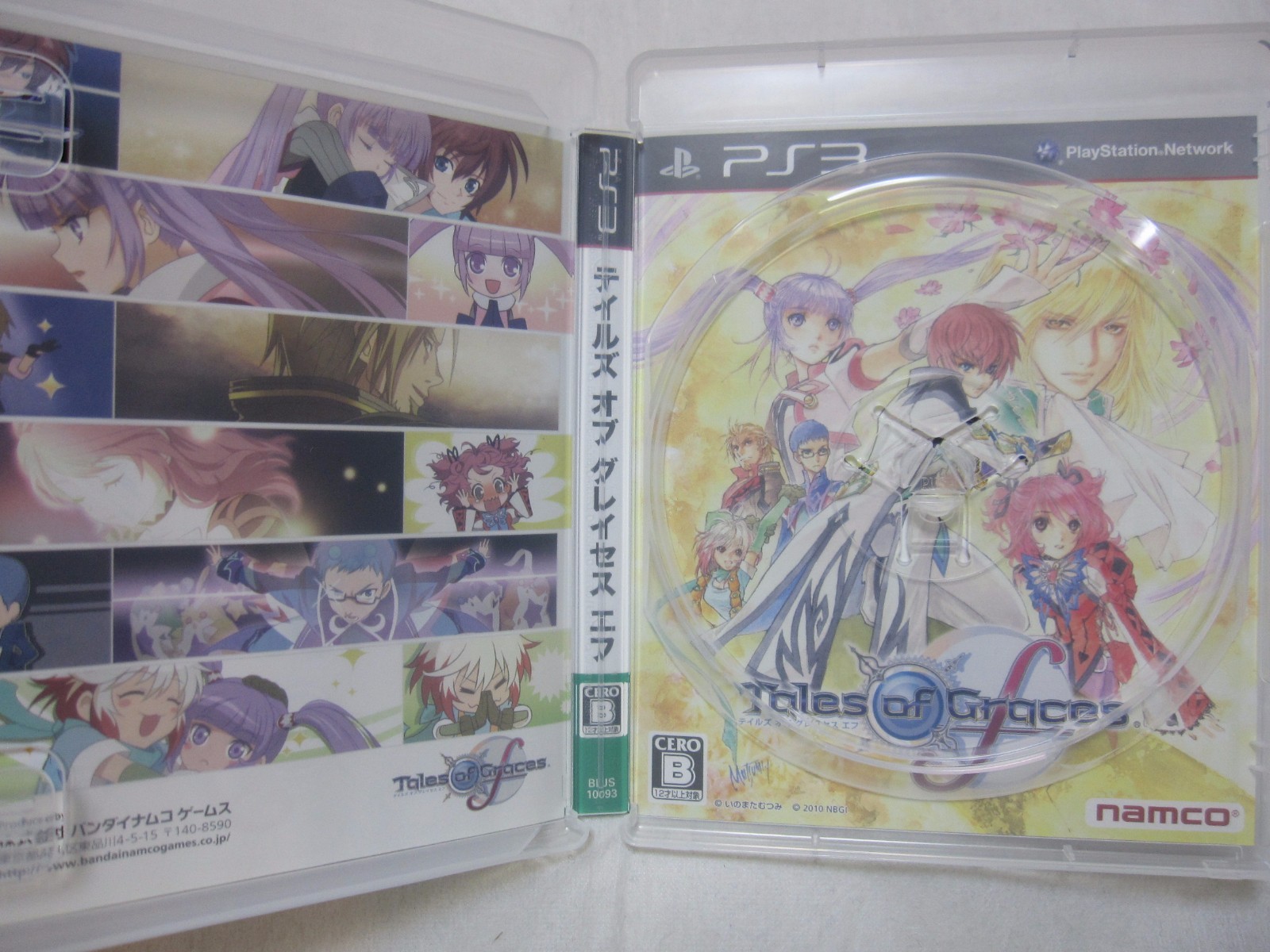 7-14 Days to USA. Reversible Package Version USED PS3 Tales of Graces F Japanese