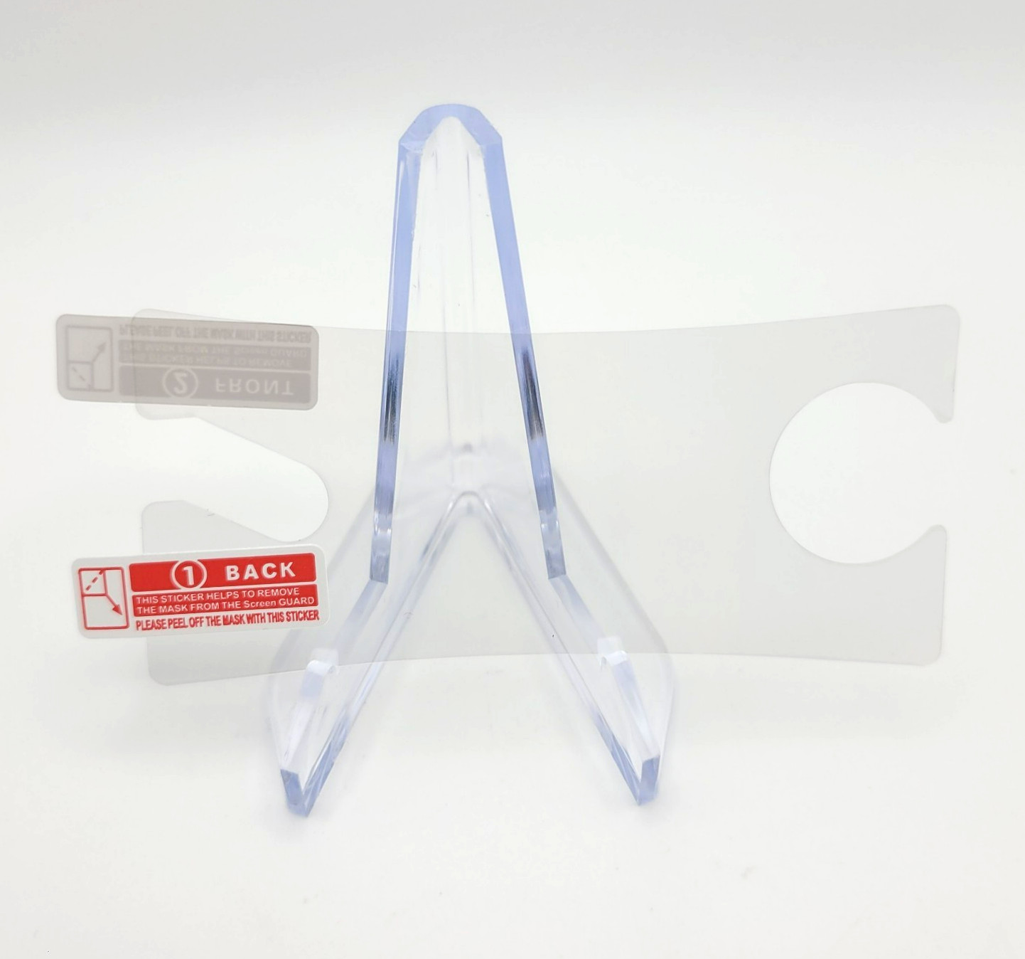 Plastic Screen Protector Film for Game Boy Micro GBM Handheld Console (OXY-001)