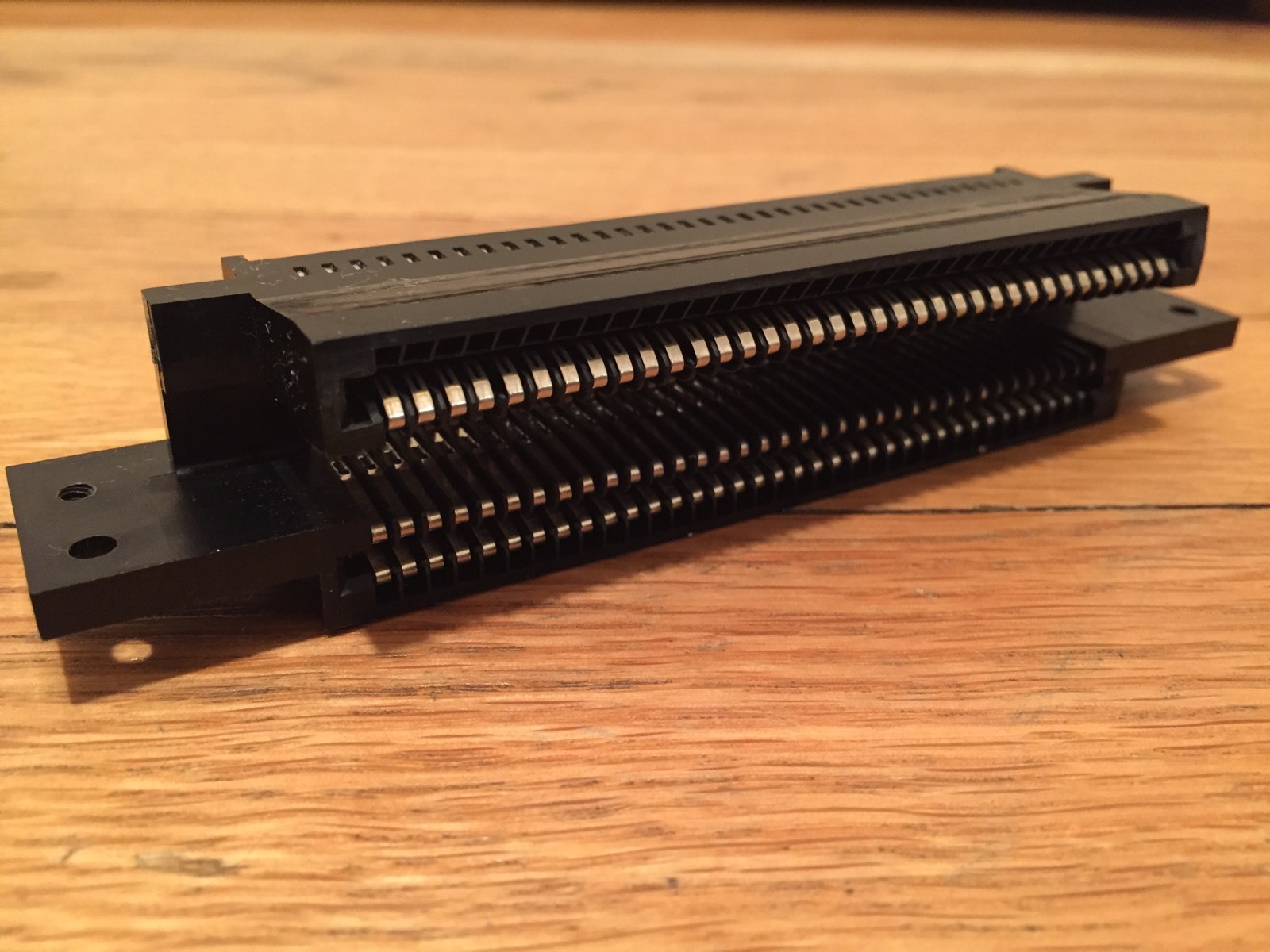 Original OEM Nintendo NES 72 Pin Connector Restored & Polished NO DEATH GRIP