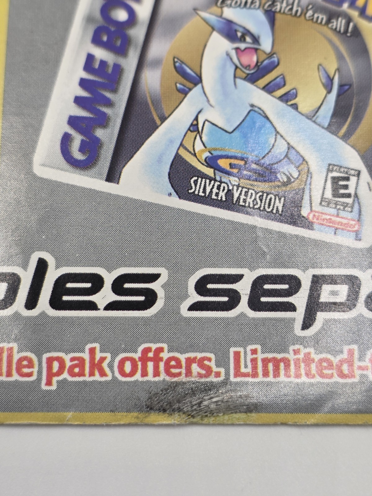 Pokemon Gold Silver Nintendo Power Complete Promo Mailer Packet 2000 Ho-Oh Lugia