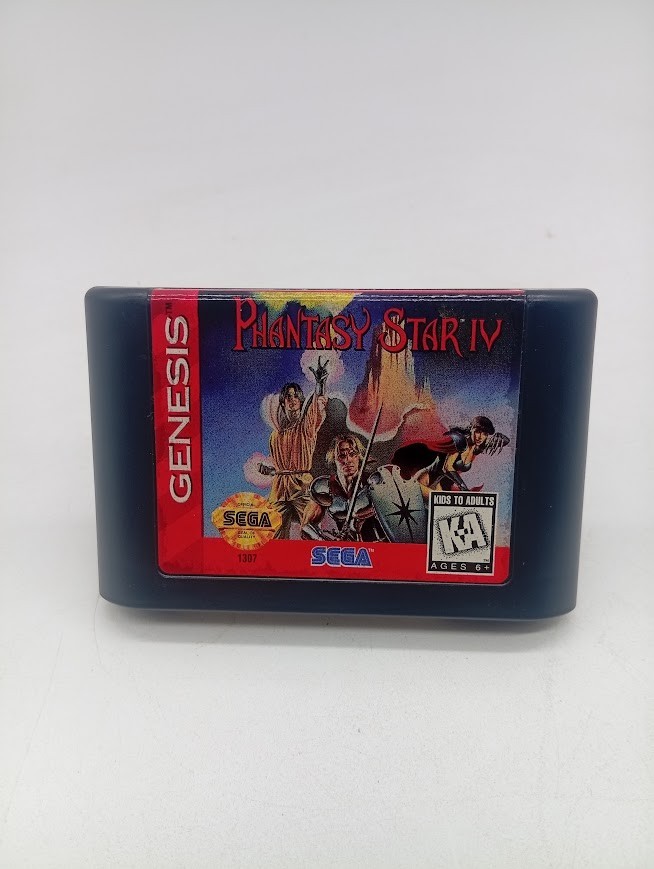 Phantasy Star IV Sega Genesis Authentic Cartridge Tested Working