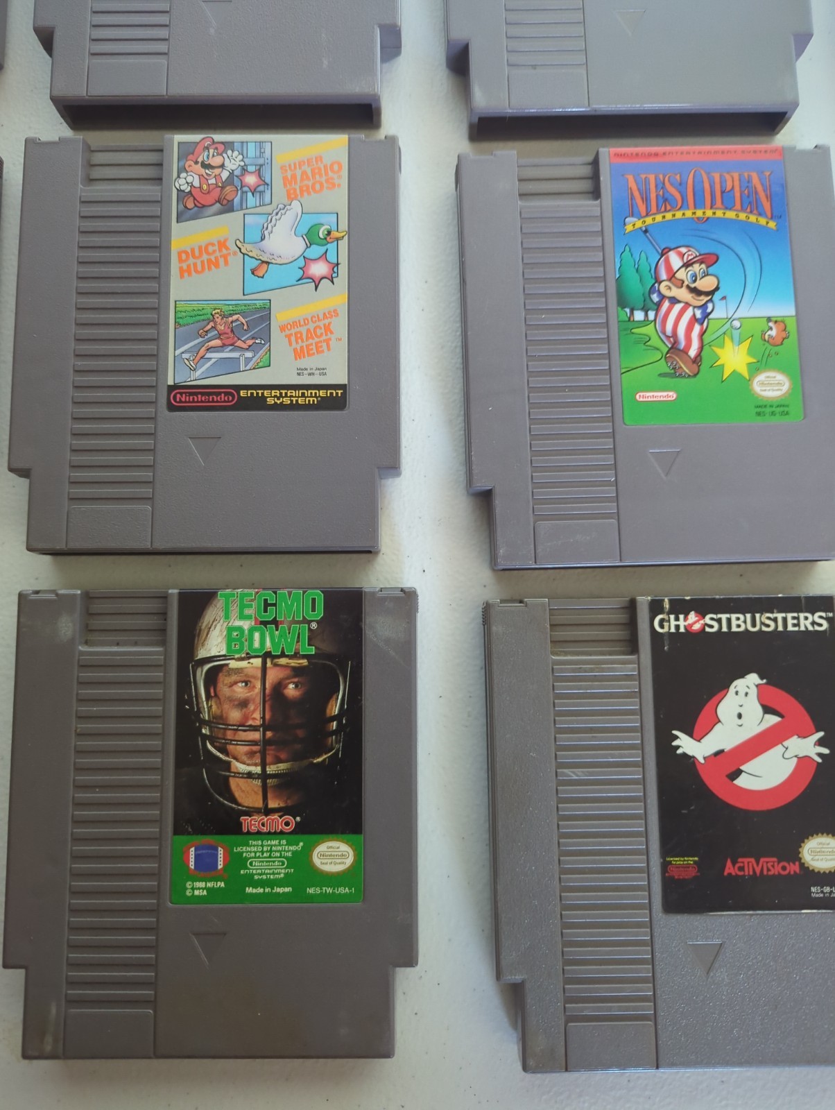 Nintendo NES Video Game Large Lot #3 34 Cartridges