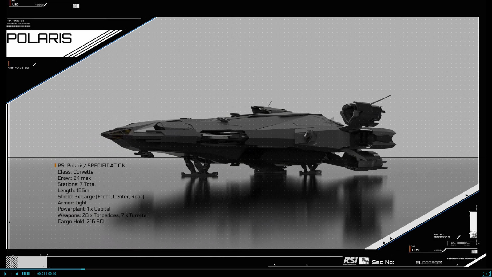 Star Citizen – RSI POLARIS – UPGRADE – (CCU)