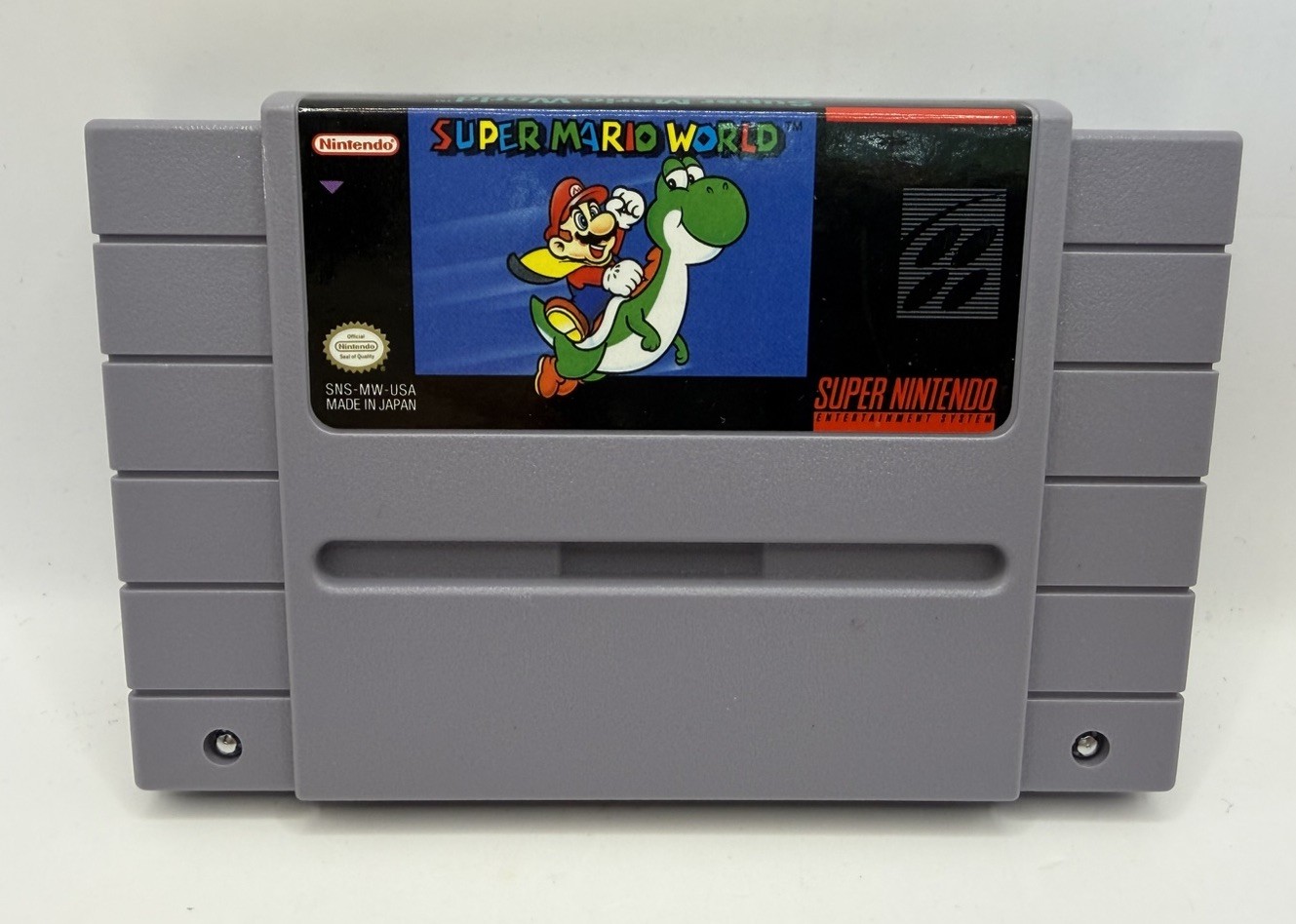 Nintendo Super Mario World – Nintendo SNES Game Cartridge NTSC-U/C US/CA