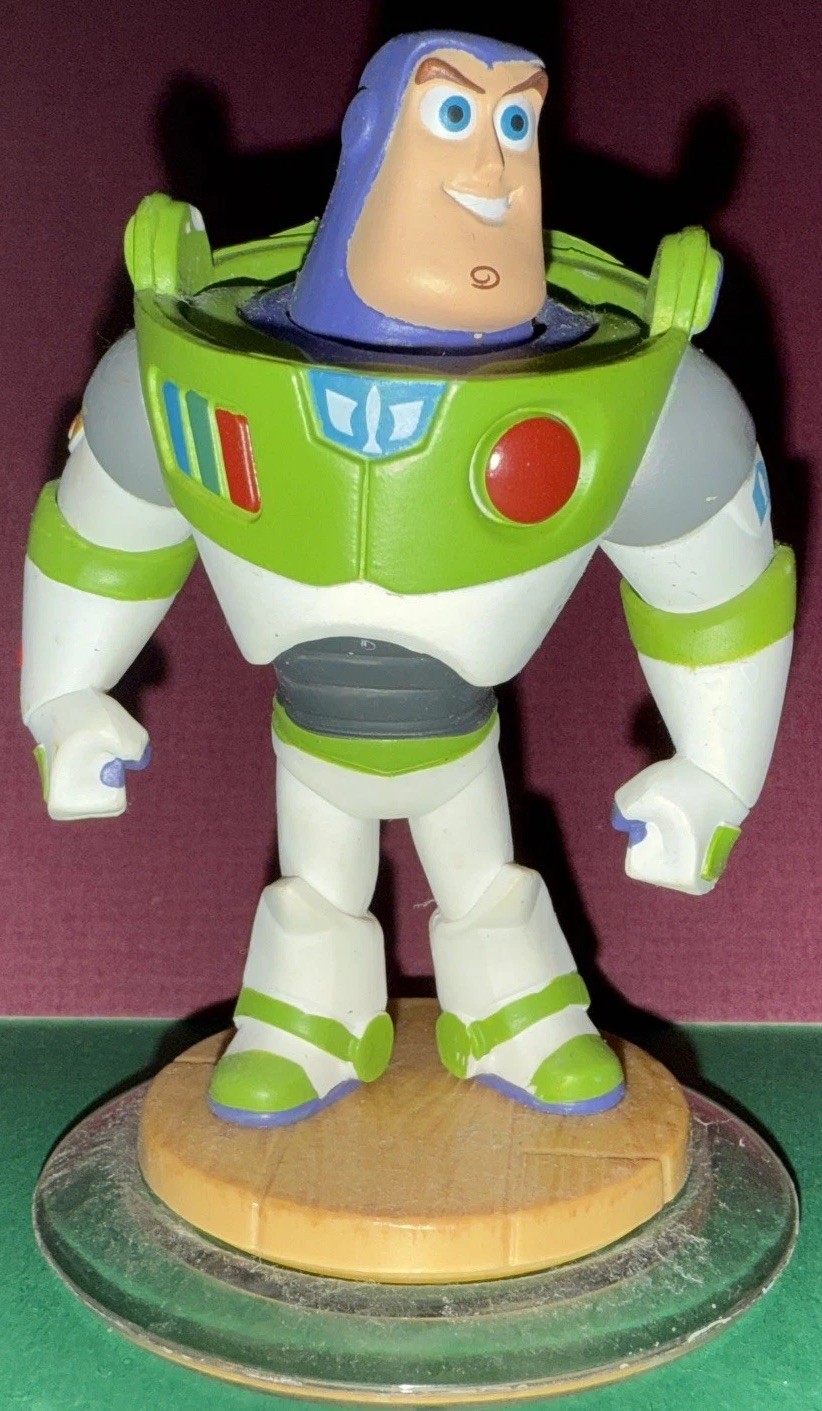 Toy Story-Woody,Jessie,Buzz Figures, Crystal+2 Collectible Cards-Disney Infinity