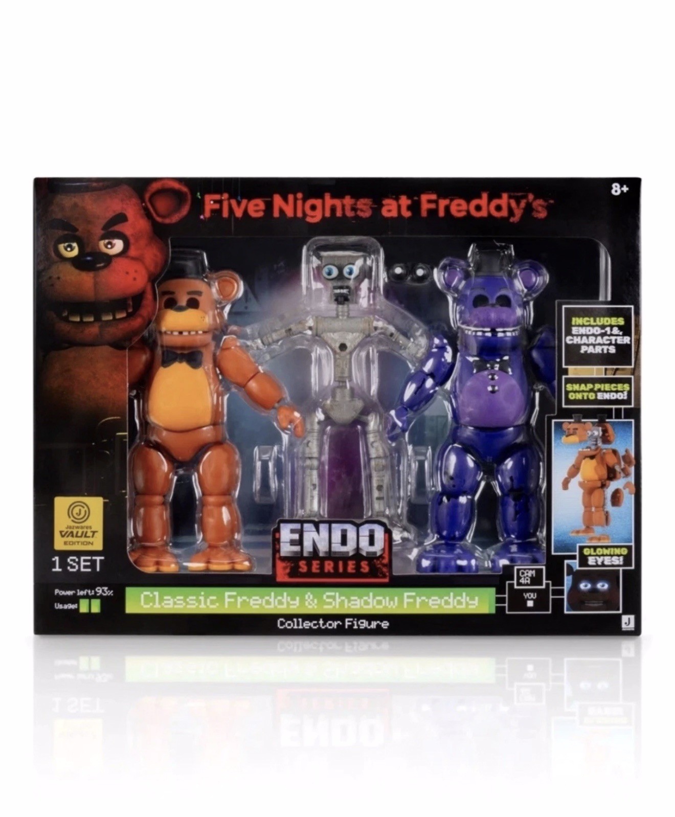 Five Nights at Freddys Endo Shadow Freddy Jazwares Vault Exclusive-In Hand Now!