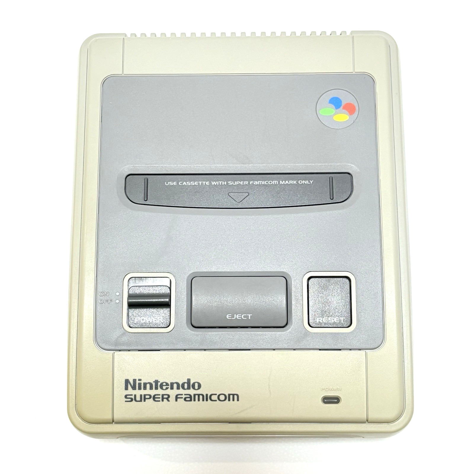Nintendo Super Famicom Console Bundle 2 Controllers 4 Games SNES SHVC-001 Japan