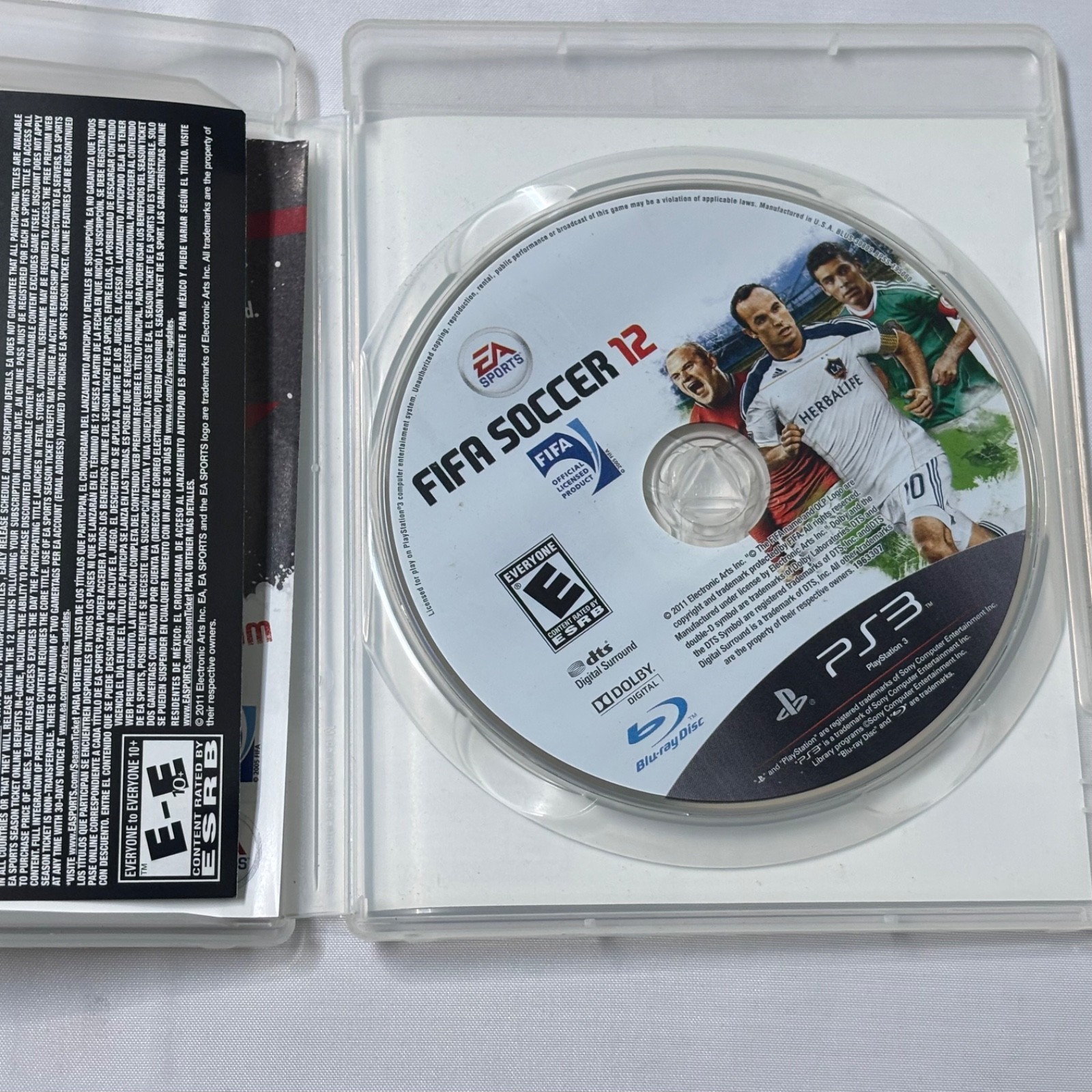 FIFA Soccer 12 (Playstation 3)(2011) Used Rated E By: EA Sports