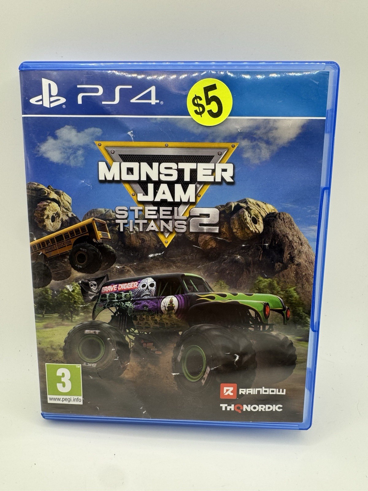 Monster Jam Steel Titans 2 (Ps4 N/A) Video Game. VG