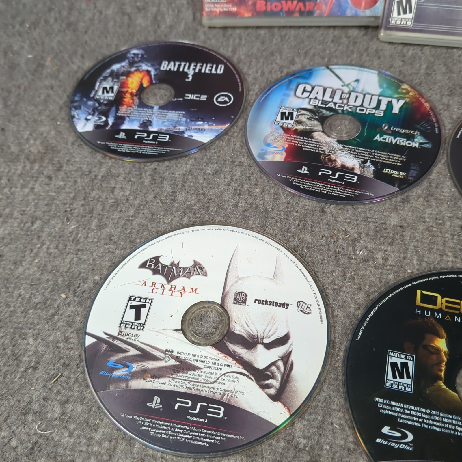 PS3 PlayStation 3 Bulk Lot Of 17 Games