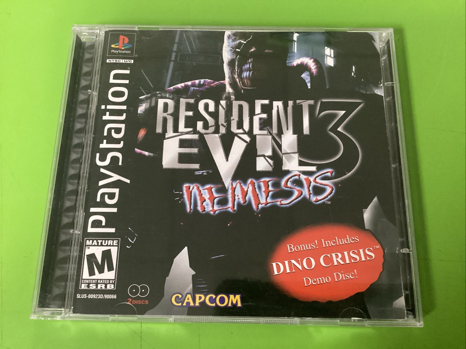 Resident Evil 3: Nemesis (PlayStation 1, 1999) CIB Manual Reg card Tested A