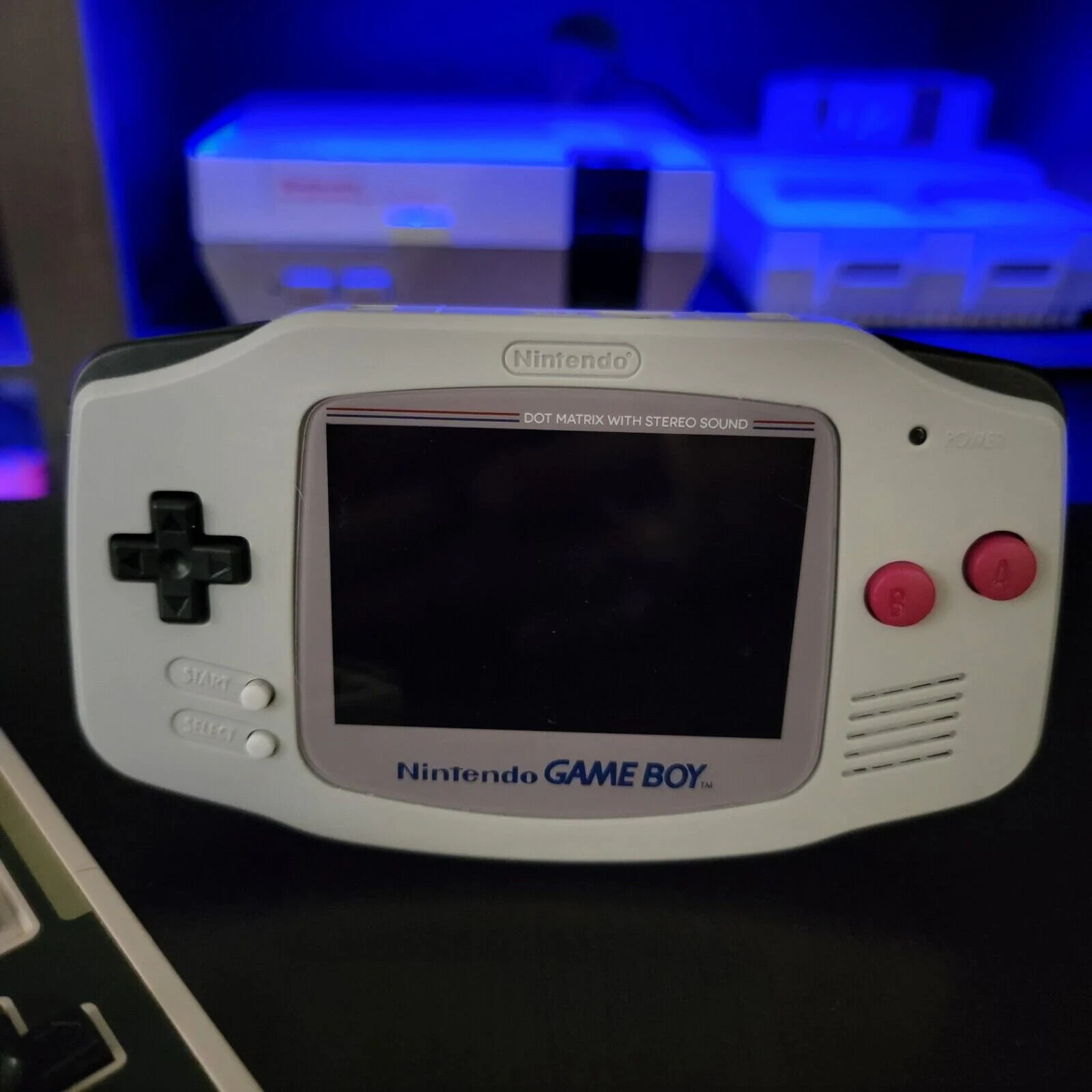 Nes Game Boy Advance GBA iPS LCD USB-C 1800 mAh Rechargeable Battery