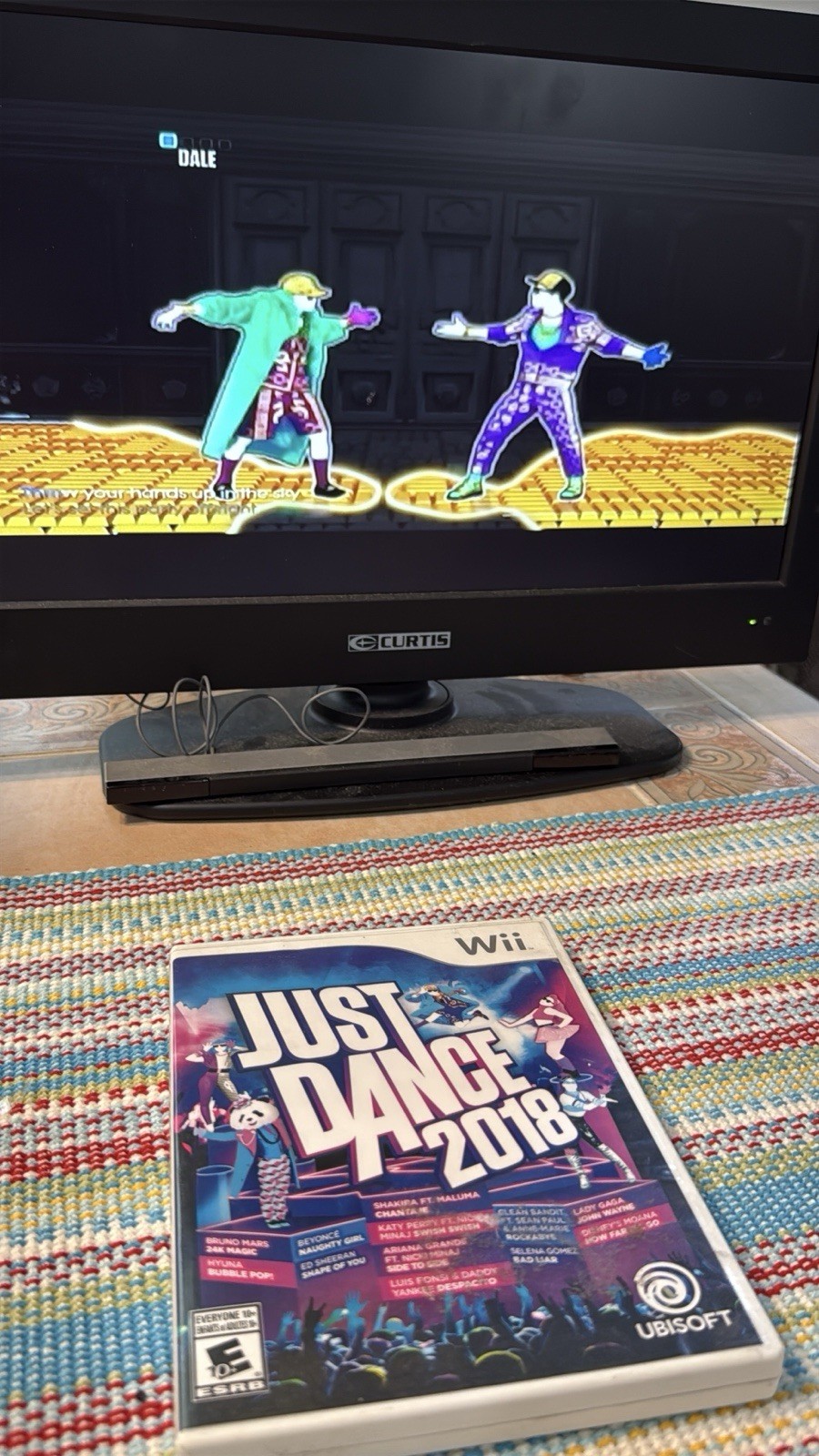 Just Dance 2018 – Nintendo Wii, 2017 – No Manual