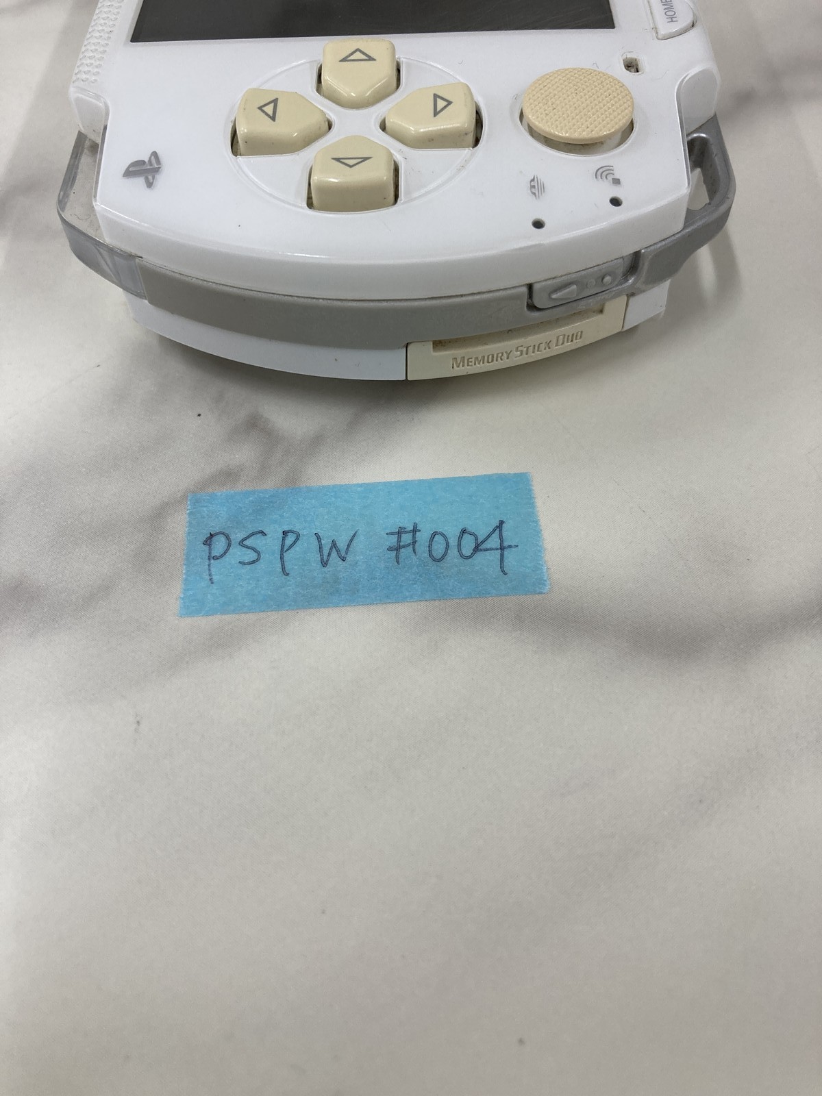 Used White PSP-1000 Console only | Tested | US Shipping | PSPW#004