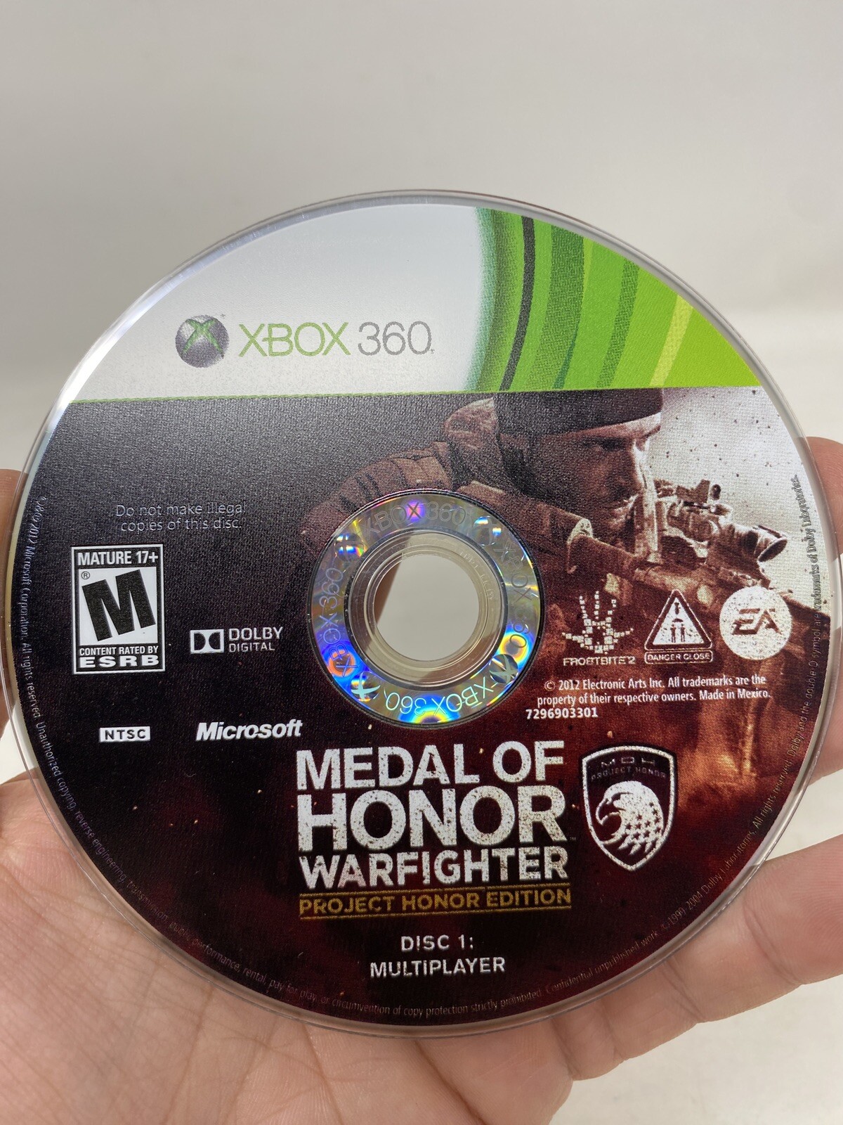 Medal of Honor Disc Lot Of 4 PS3 Warfighter Disc 1 & 2 Documentary DVD Xbox 360
