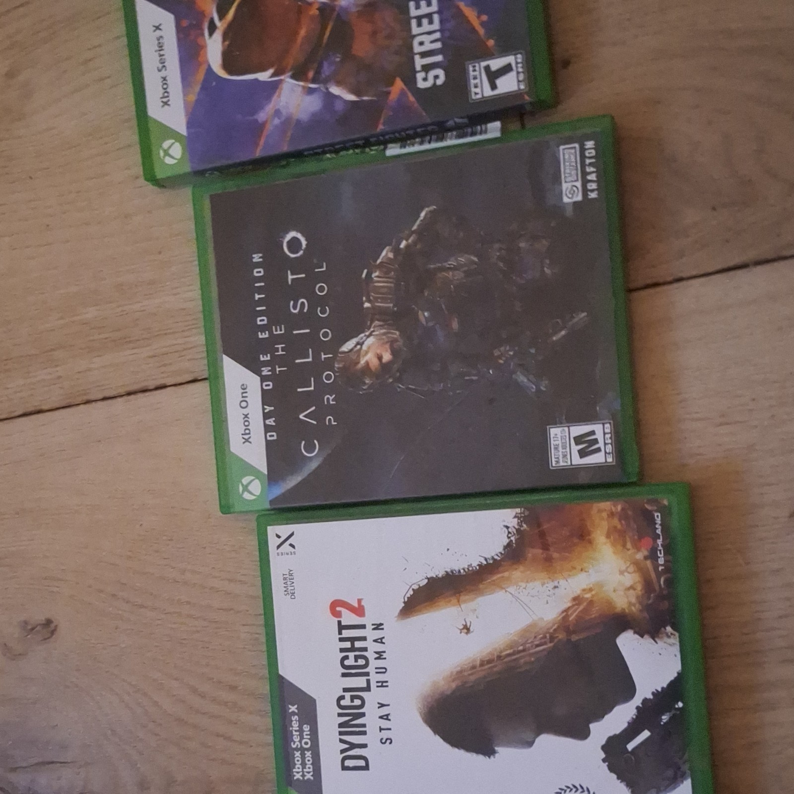 Xbox Game Lot Street Fighter 6 Callisto Protocol Dying Light 2 Stay Human