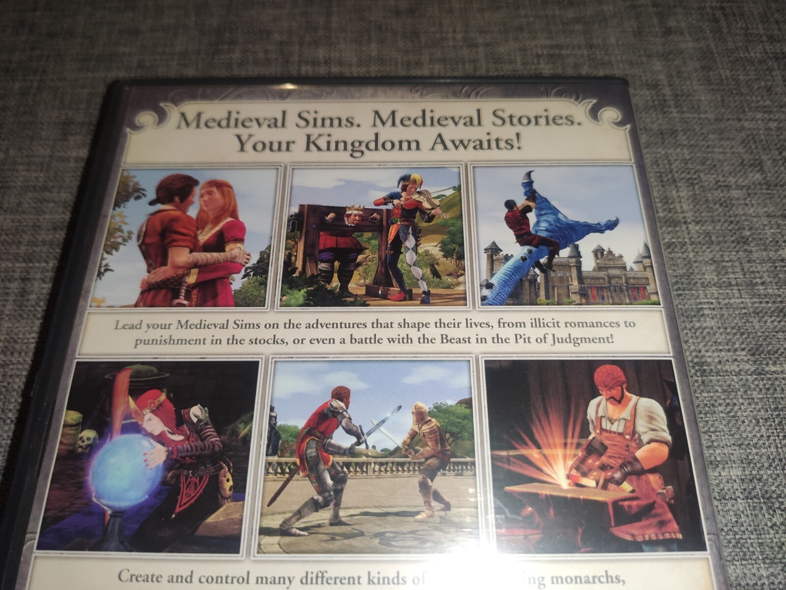 The Sims Medieval Edition EA PC DVD Rom game COMPLETE