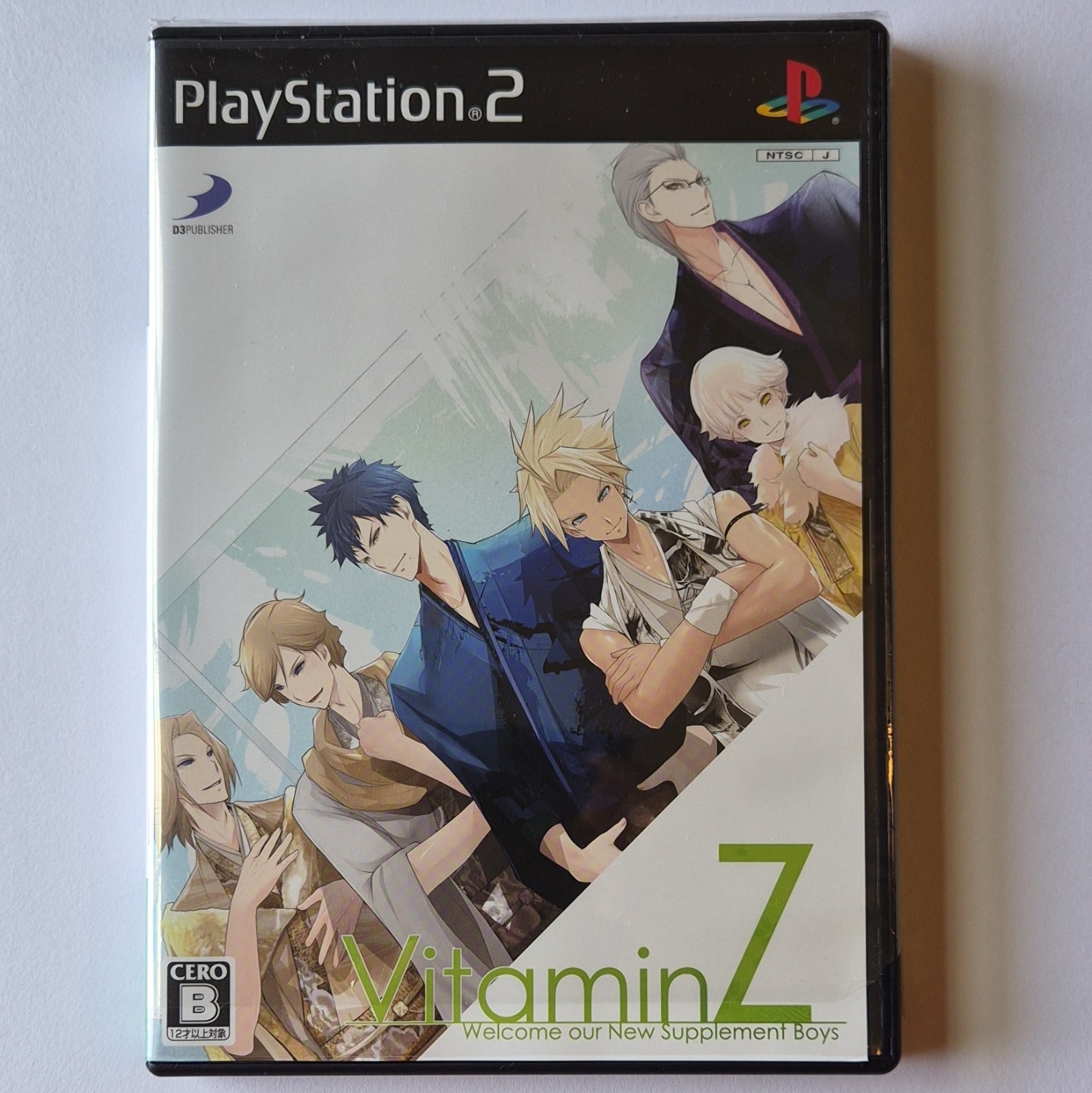 D3PUBLISHER VitaminZ PS2 NTSC-J (Japan) Visual Novel Dating Sim 2009 Manual