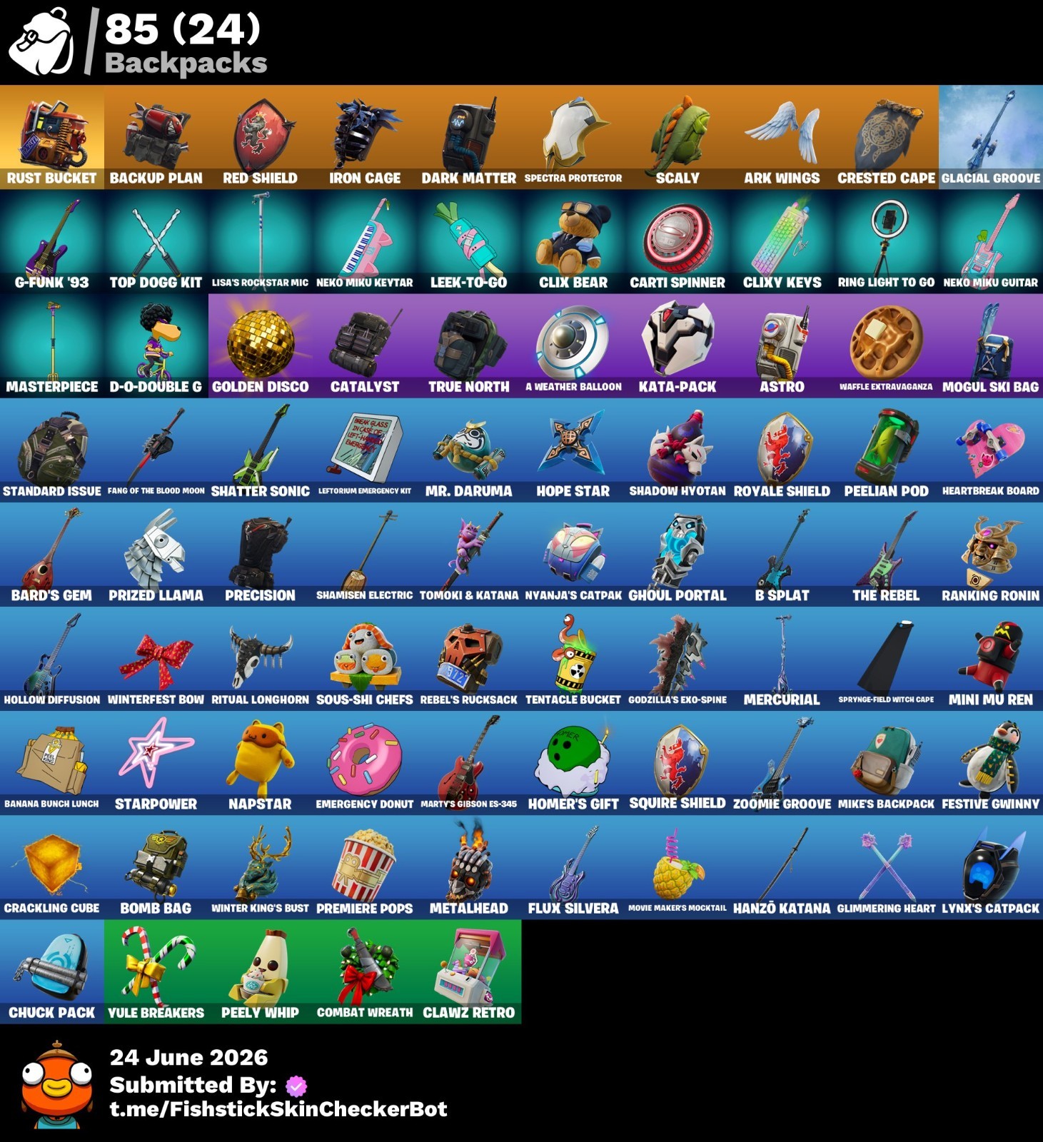 🔥78 Set: Sparkle Specialist, The Reaper, Blue Squire, Floss, Fresh, Trailblazer