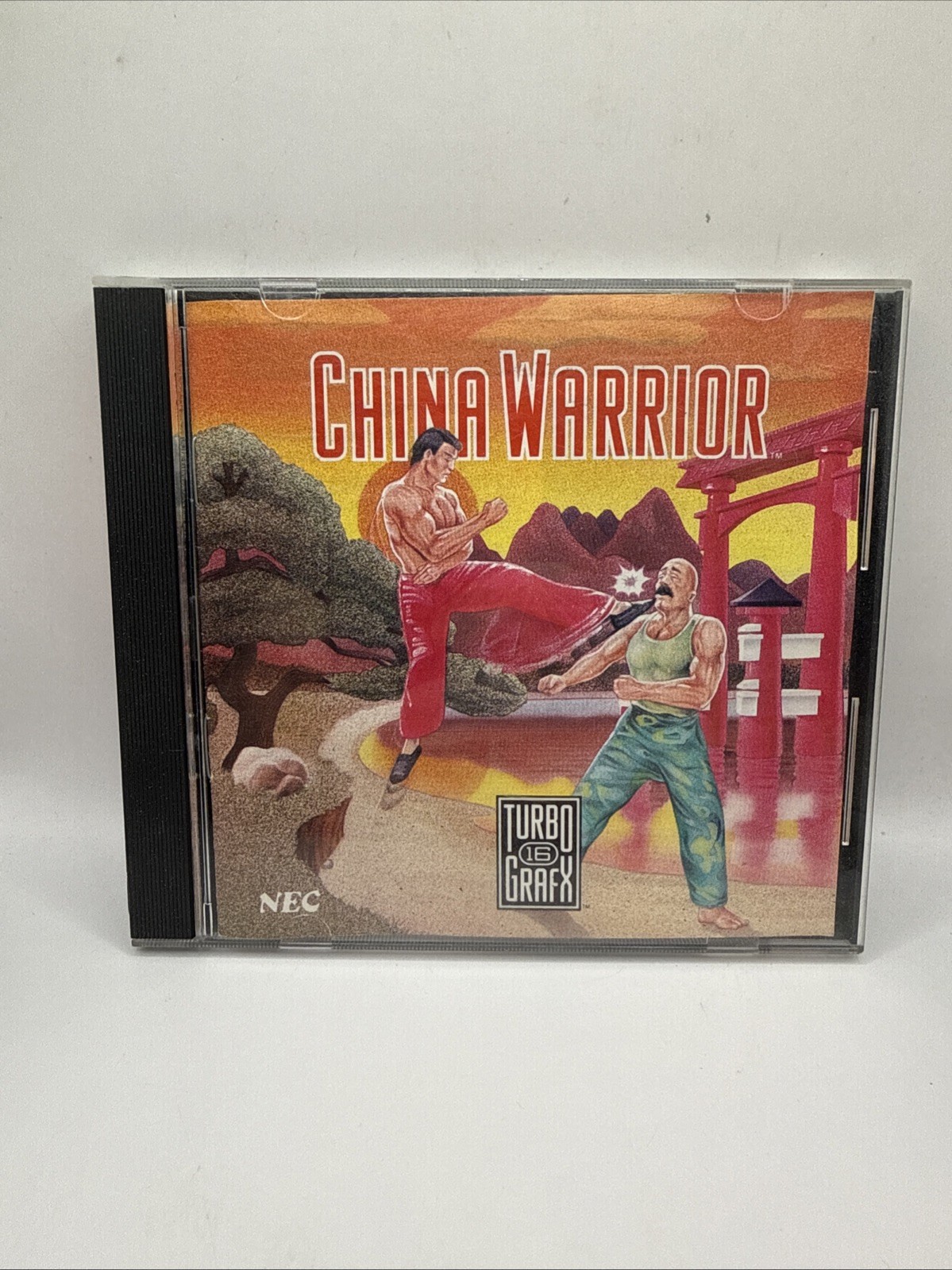China Warrior (TurboGrafx-16, 1989) Complete In Box