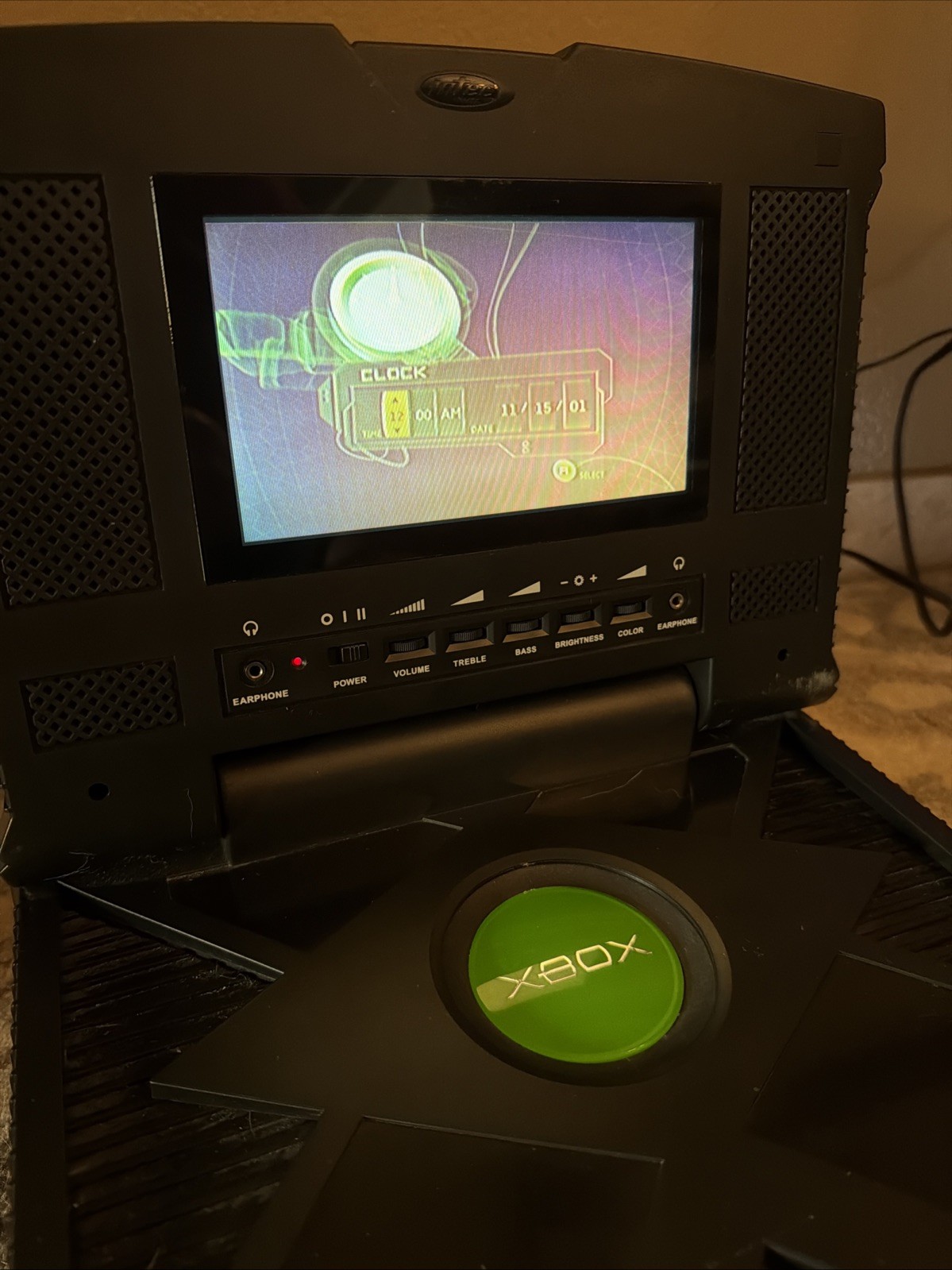 INTEC 5.4″ Color LCD screen for Original XBOX – Tested Works Power Supply Cables