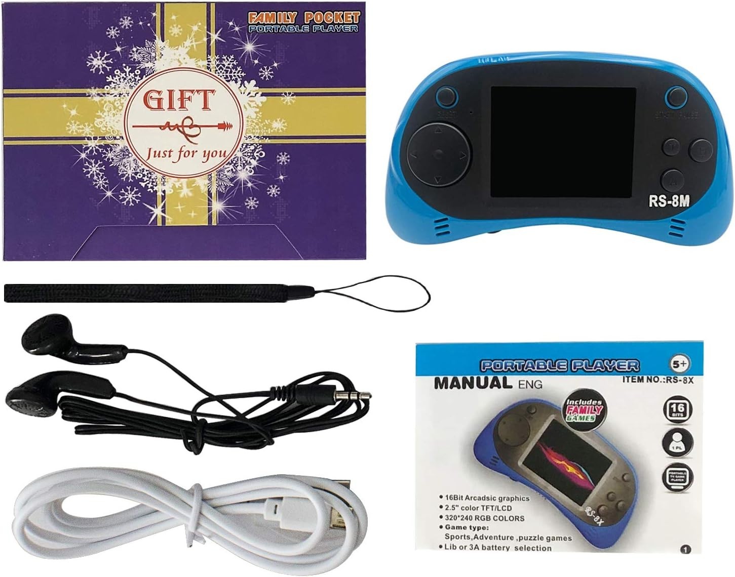 Ultimate Kids Handheld Gaming with 220 Games: Perfect Gift for All Occasions
