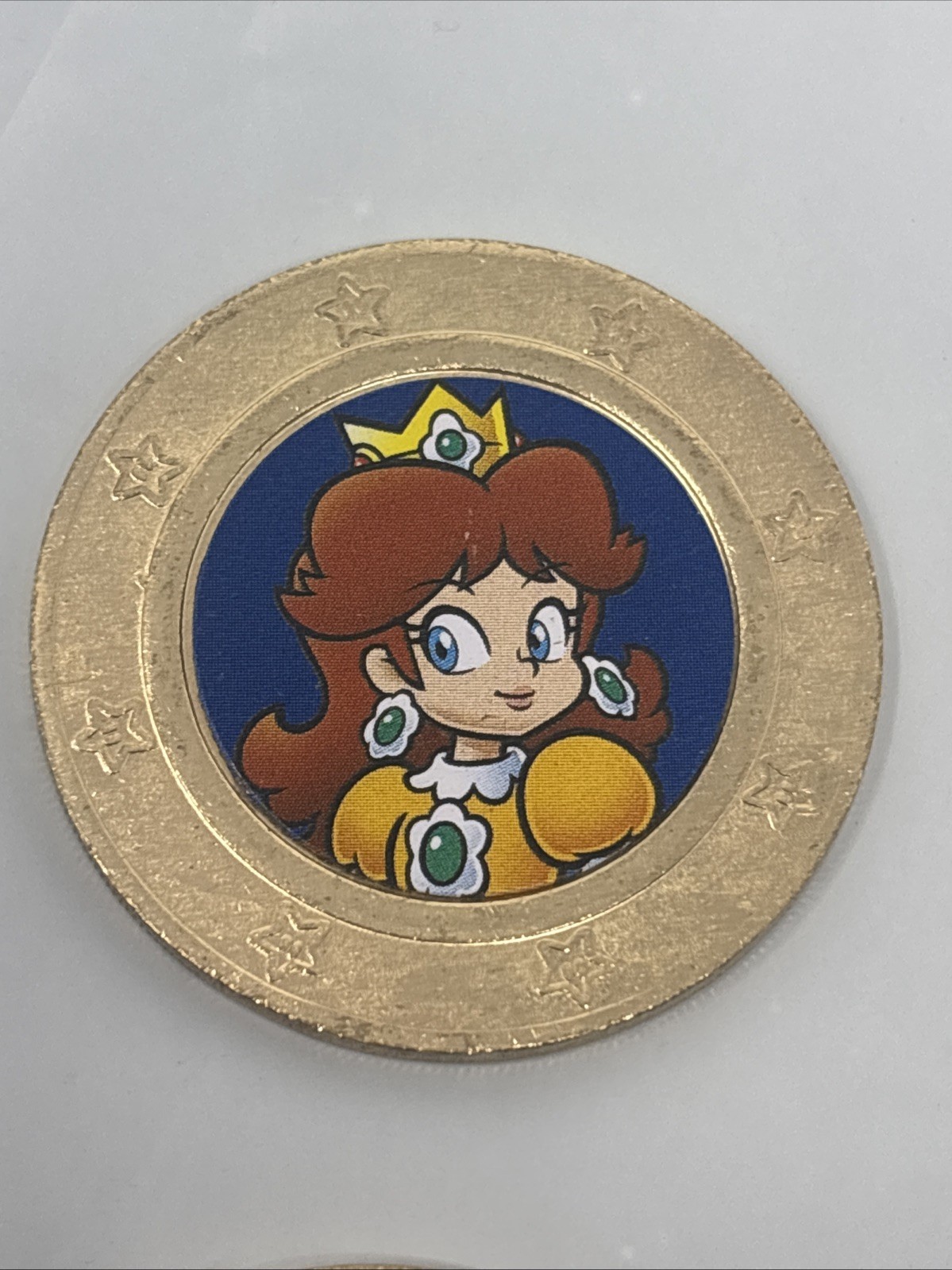 Lot Of 6 Super Mario Frankford Candy Wonderball Coins
