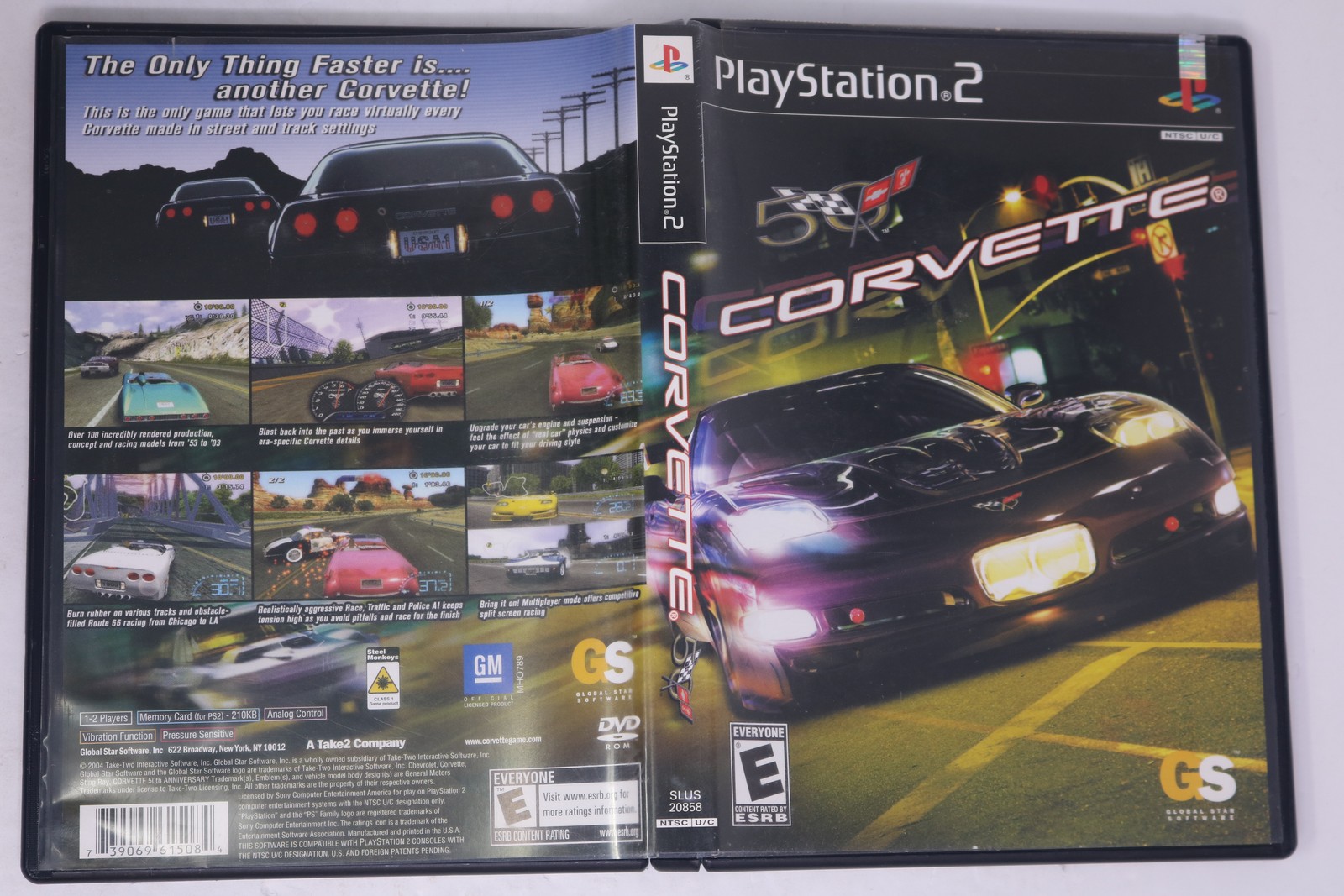 Corvette (Sony PlayStation 2, PS2) NTSC U/C