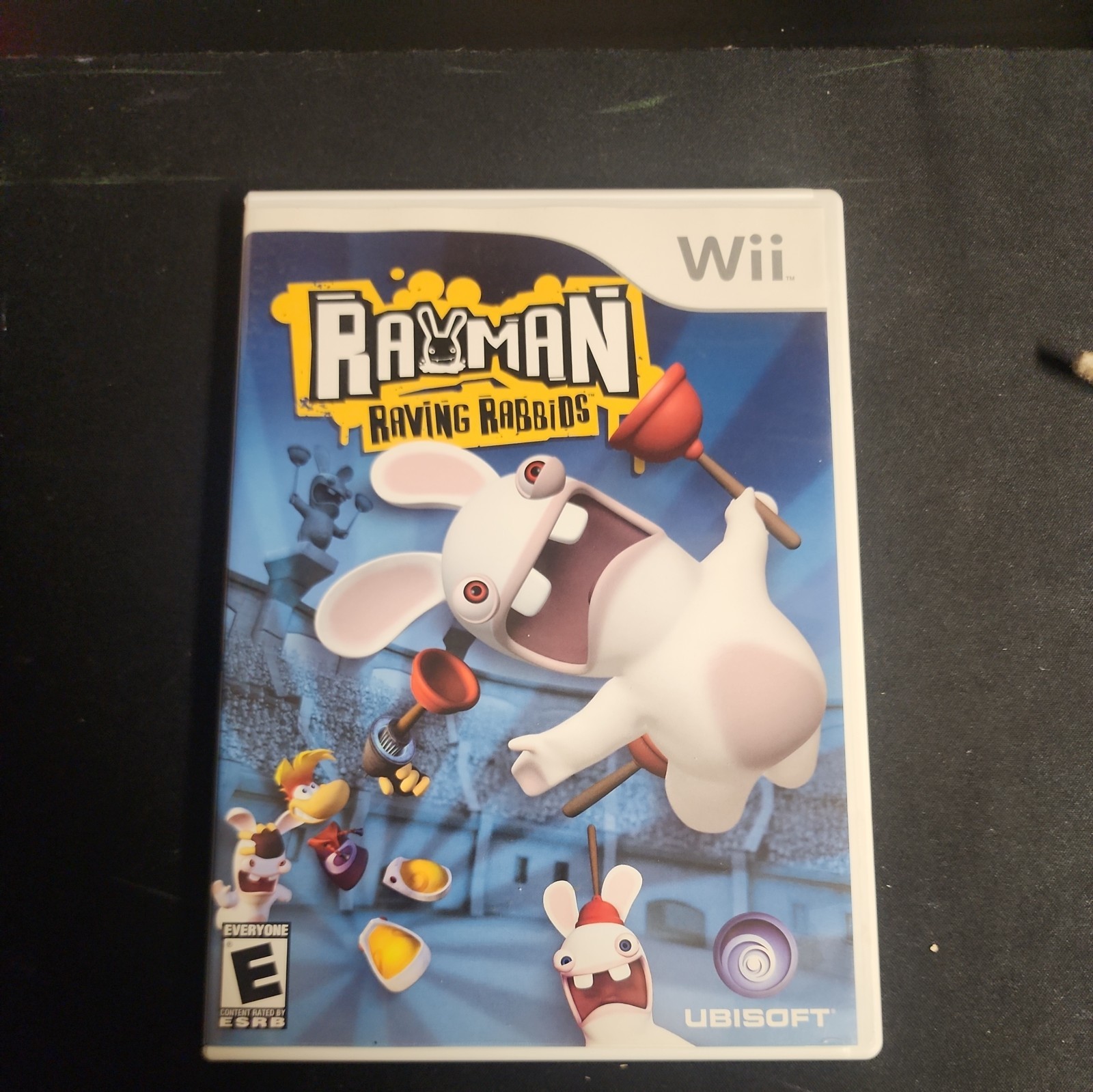 Rayman Raving Rabbids (Nintendo Wii, 2006) – Party Game, Complete, Tested