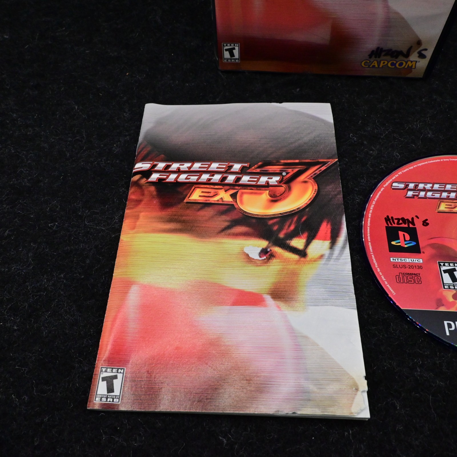 Street Fighter EX3 (Sony PlayStation 2 PS2) Complete CIB Tested Case
