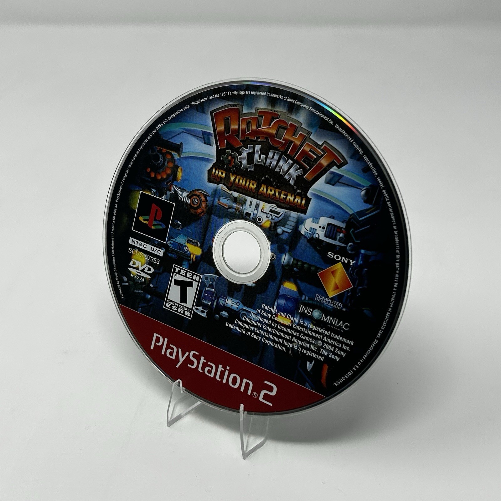 Ratchet & Clank Up Your Arsenal Playstation 2 Loose – Tested
