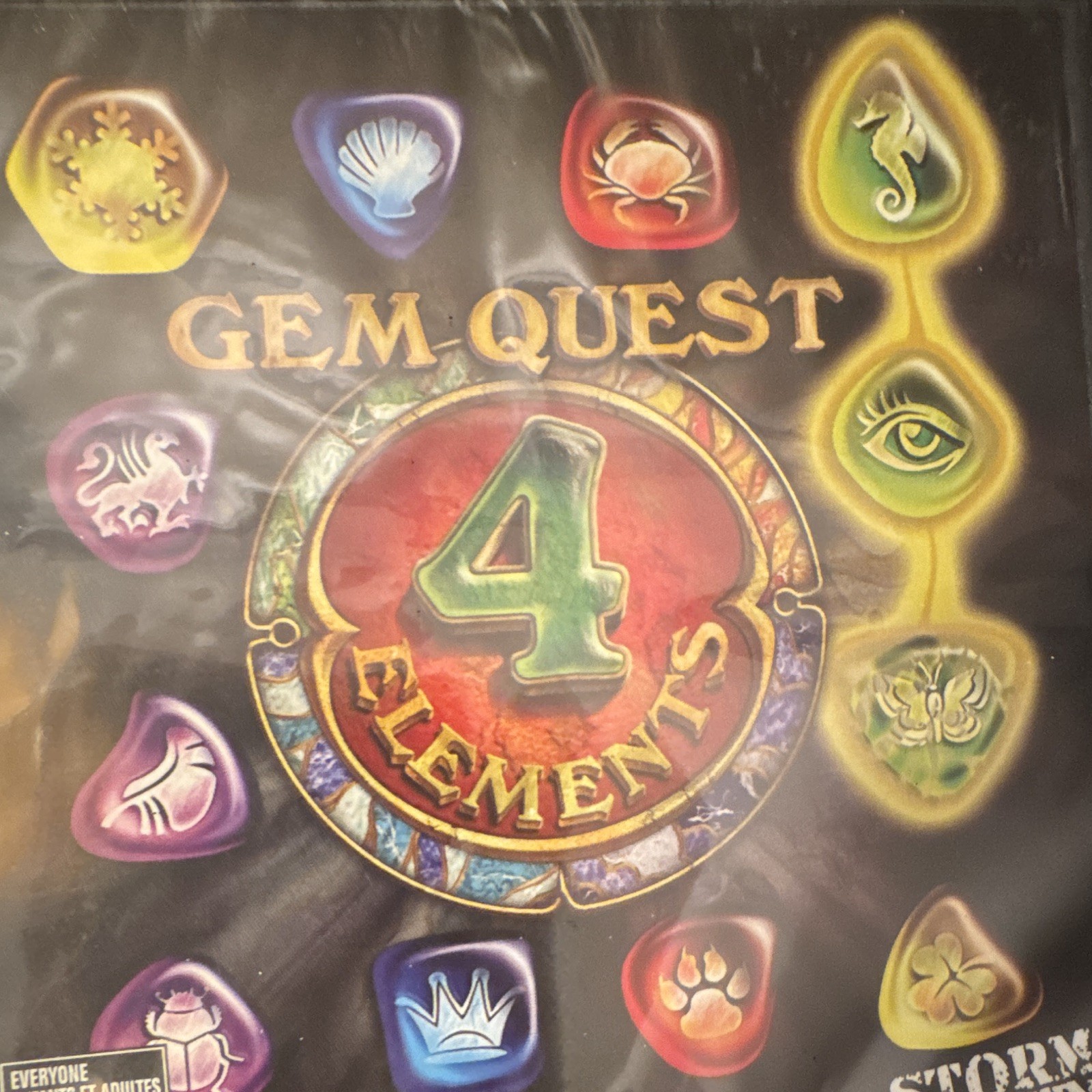 Storm City Games Gem Quest: 4 Elements (Nintendo DS) Wi-Fi, E, NTSC-U/C (2009)