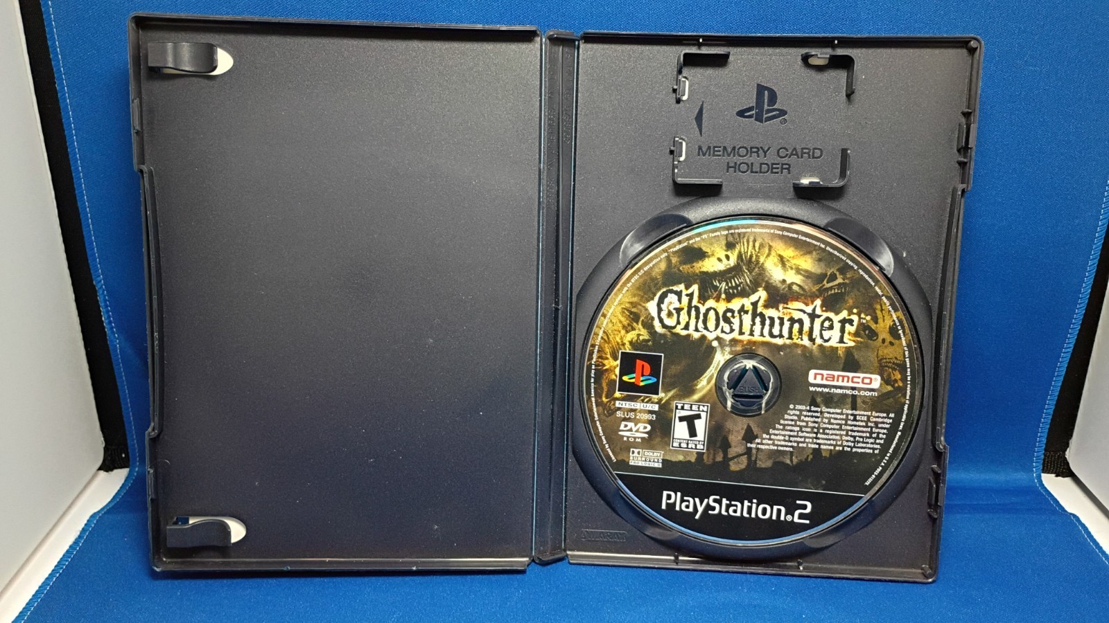 Ghosthunter Case & Disc T Teen NTSC-U/C Sony PlayStation 2 PS2 No Manual