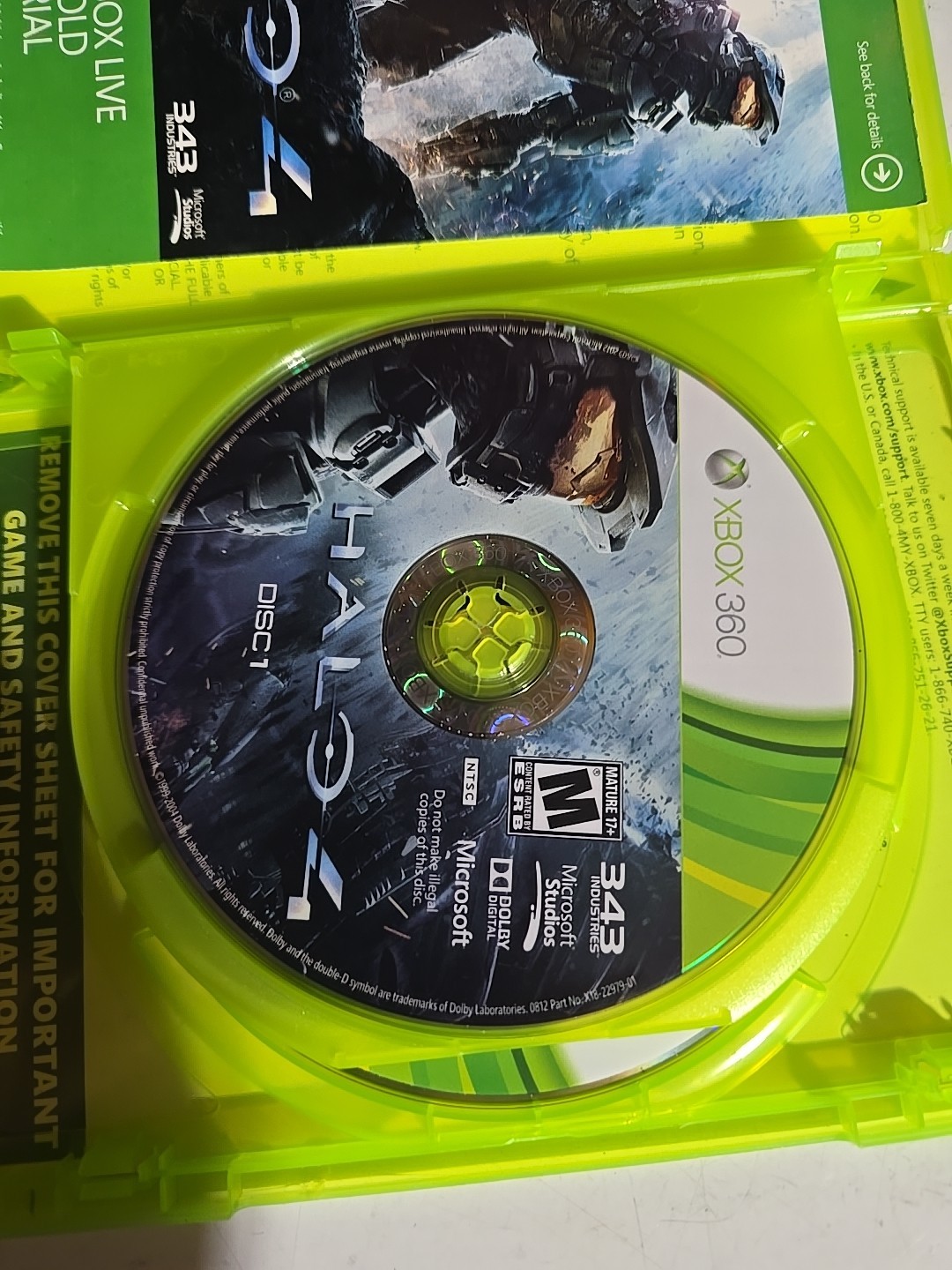 Halo 4 (Microsoft Xbox 360, 2012)
