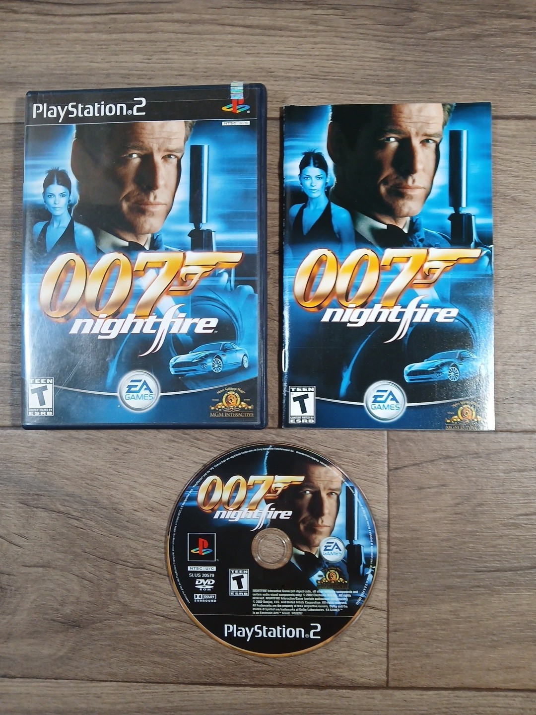 007 NightFire – Sony PlayStation 2 – 2002 – PS2 – Complete In Box