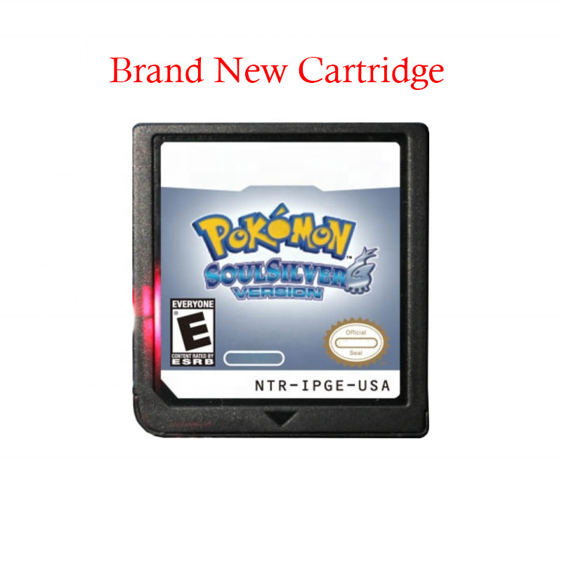 Pokemon Soul Silver – Nintendo DS -Shiny Living Dex, Max Items, Events Unlocked!